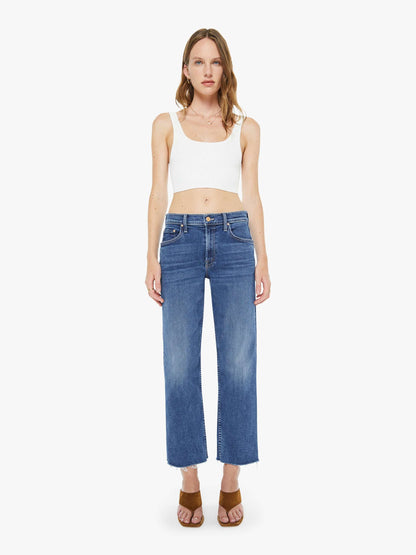 Mother Denim Women The Newbie Ankle Fray