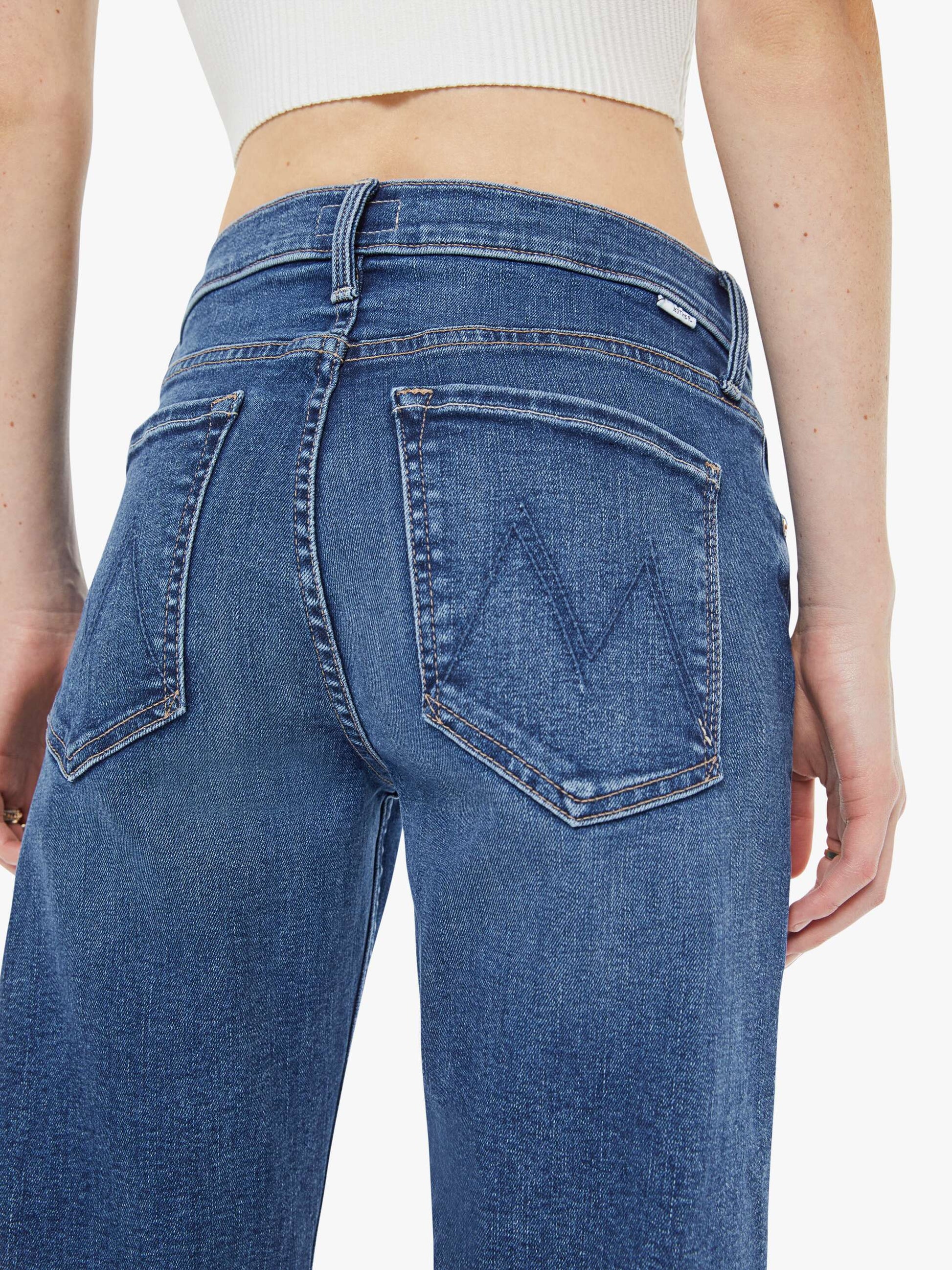 Mother Denim Women The Newbie Ankle Fray