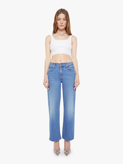Mother Denim Women The Mid Rise Rambler Zip Ankle