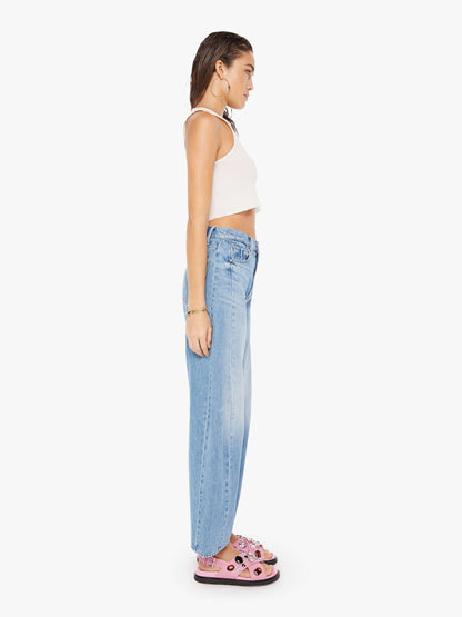 Mother Denim Women THE HALF-PIPE FLOOD MATERIAL GIRL
