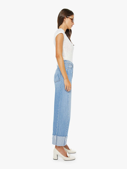 Mother Denim Women The Half-Pipe Ankle Cuff Fray