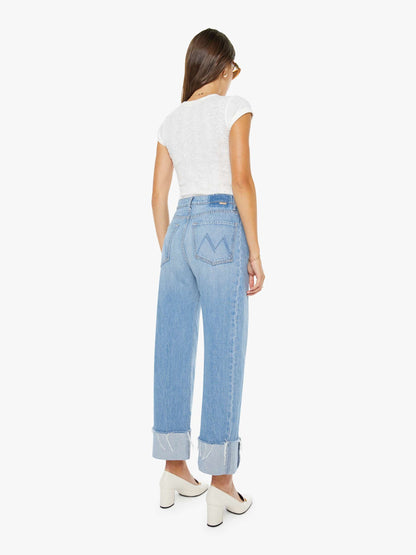 Mother Denim Women The Half-Pipe Ankle Cuff Fray