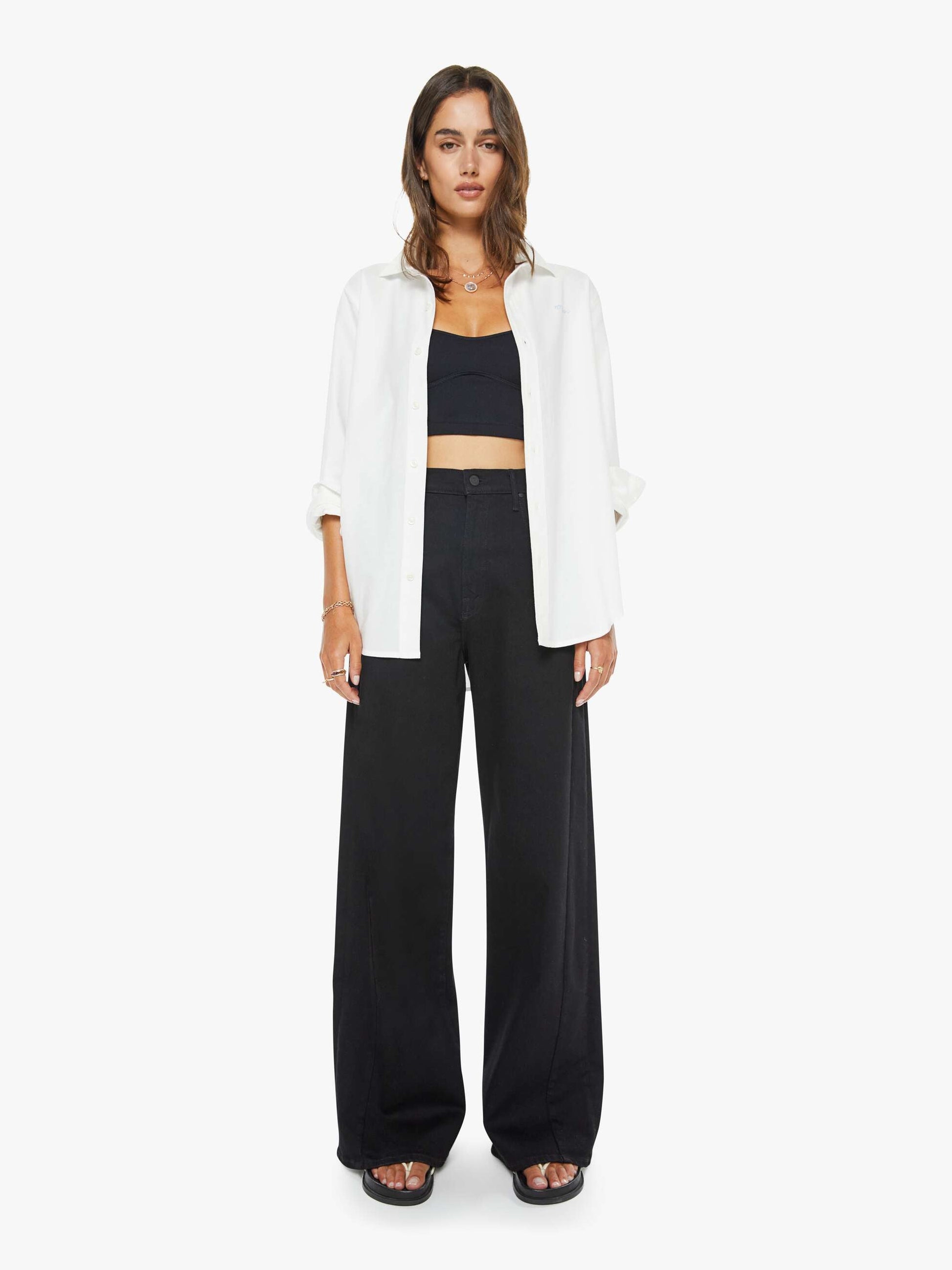 Mother Denim Women The Pipe-Dream Zip Sneak