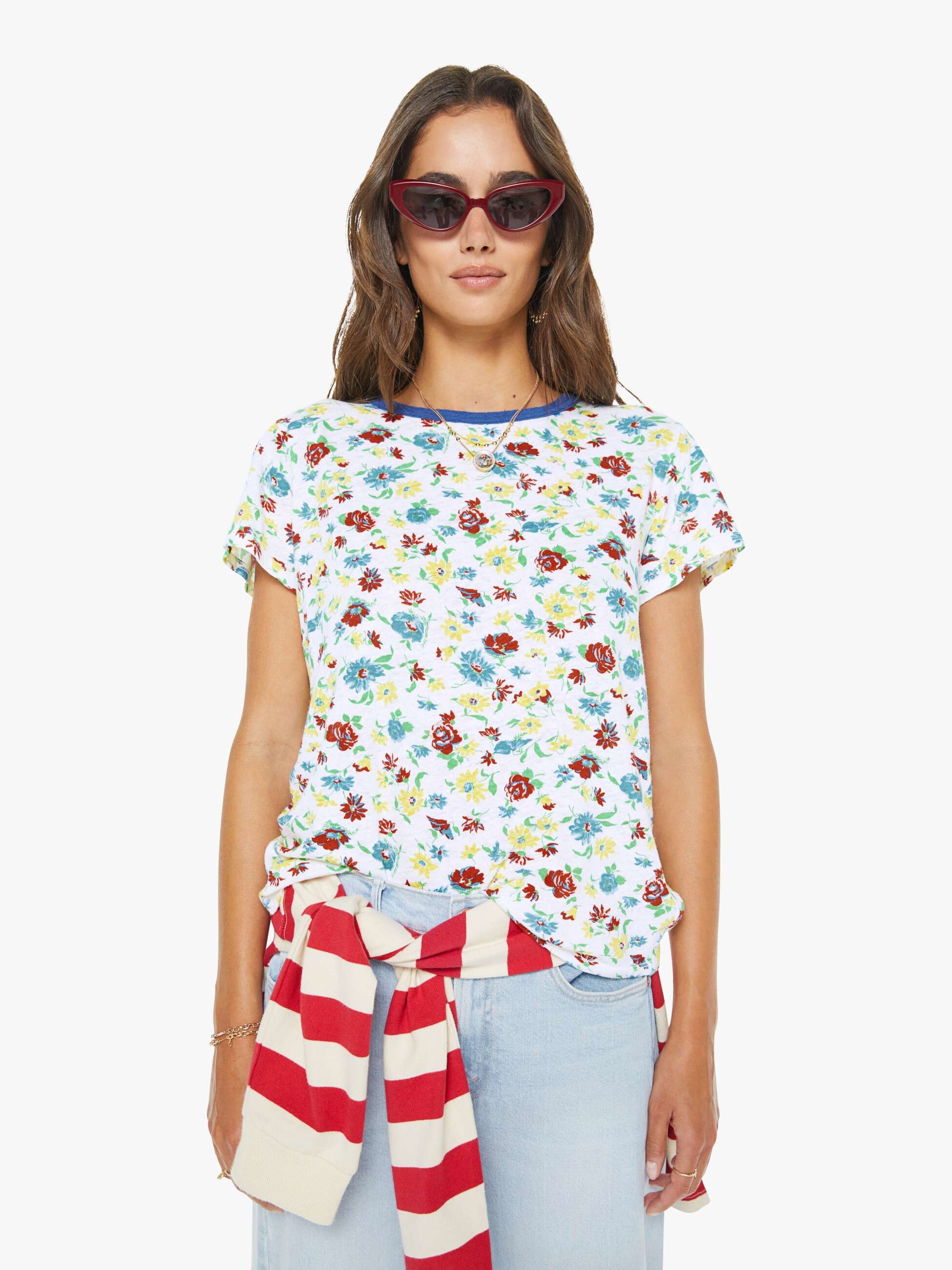 Mother Denim Women The Mid Rise Half-Pipe Hover