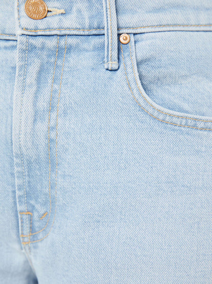 Mother Denim Women The Mid Rise Half-Pipe Hover