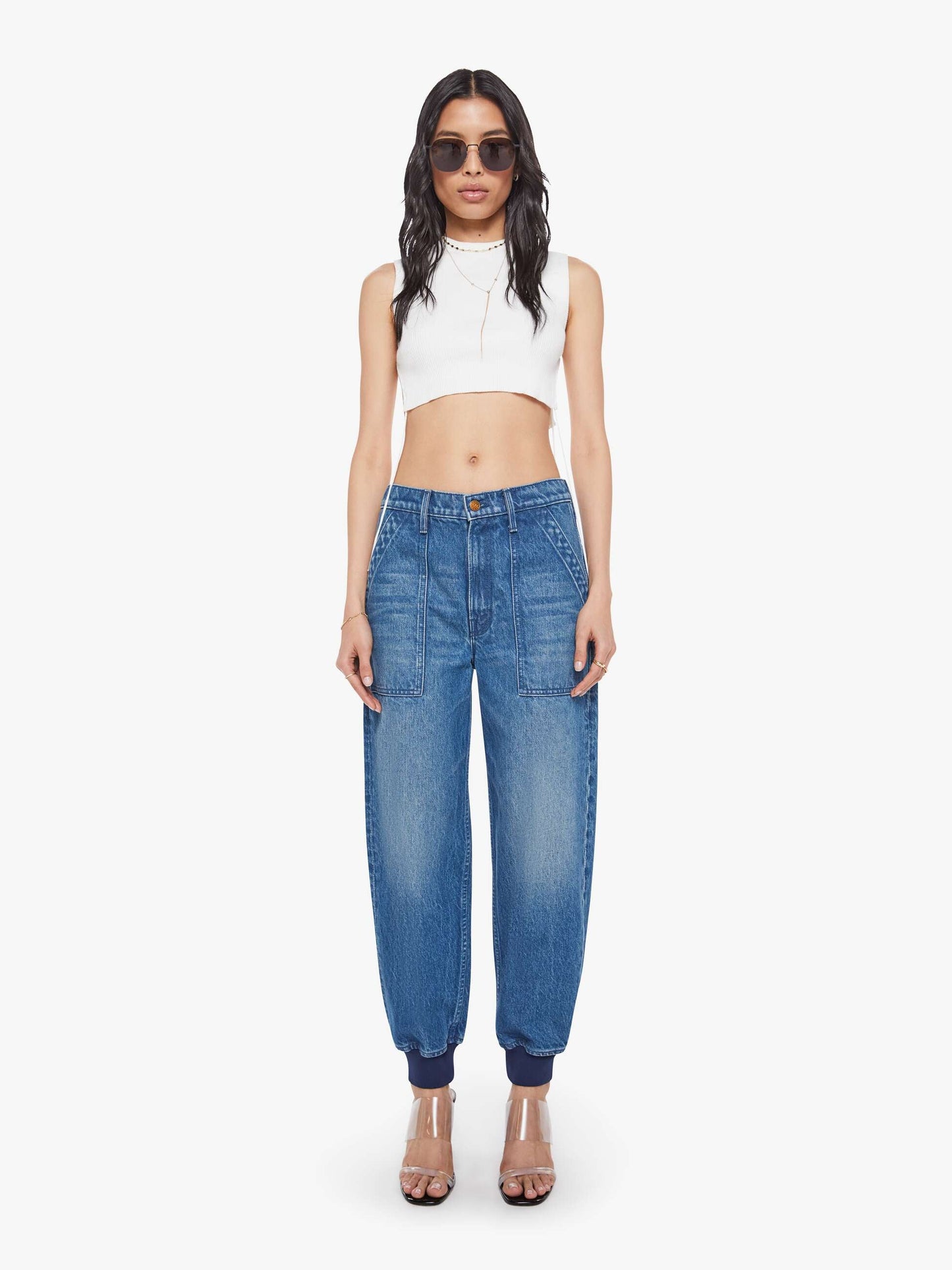 Mother Denim Women SNACKS! The Peeler Jogger Ankle