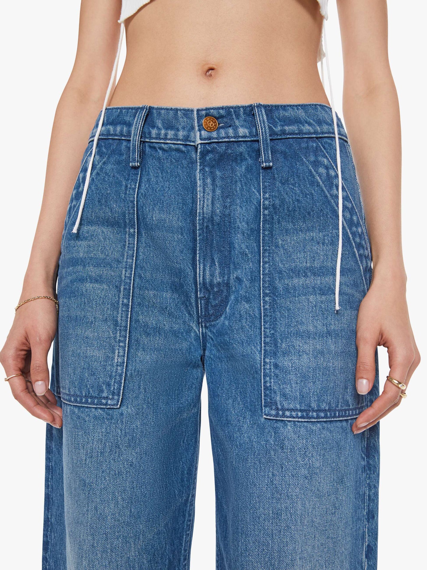 Mother Denim Women SNACKS! The Peeler Jogger Ankle