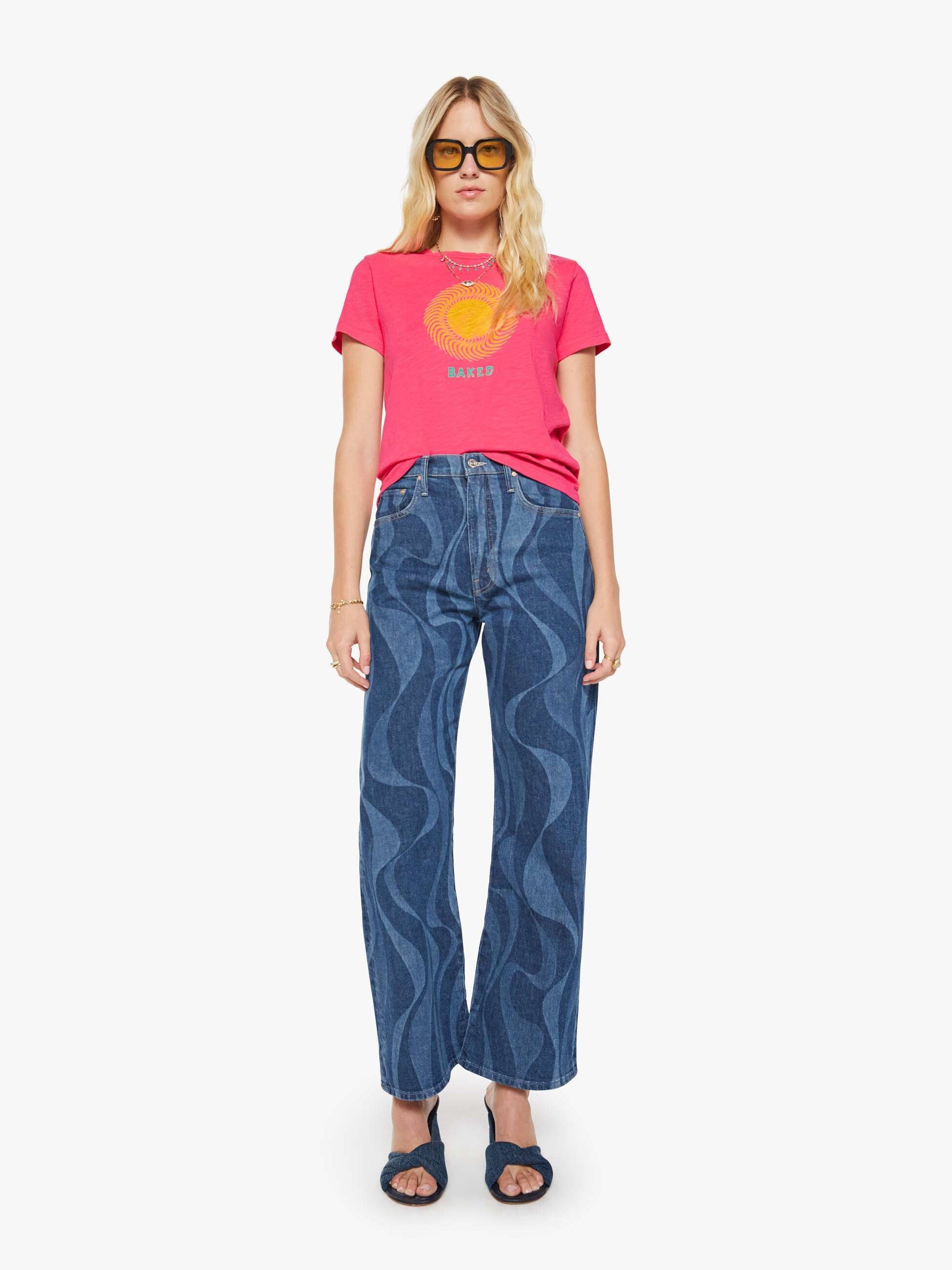 Mother Denim Women The Lasso Sneak