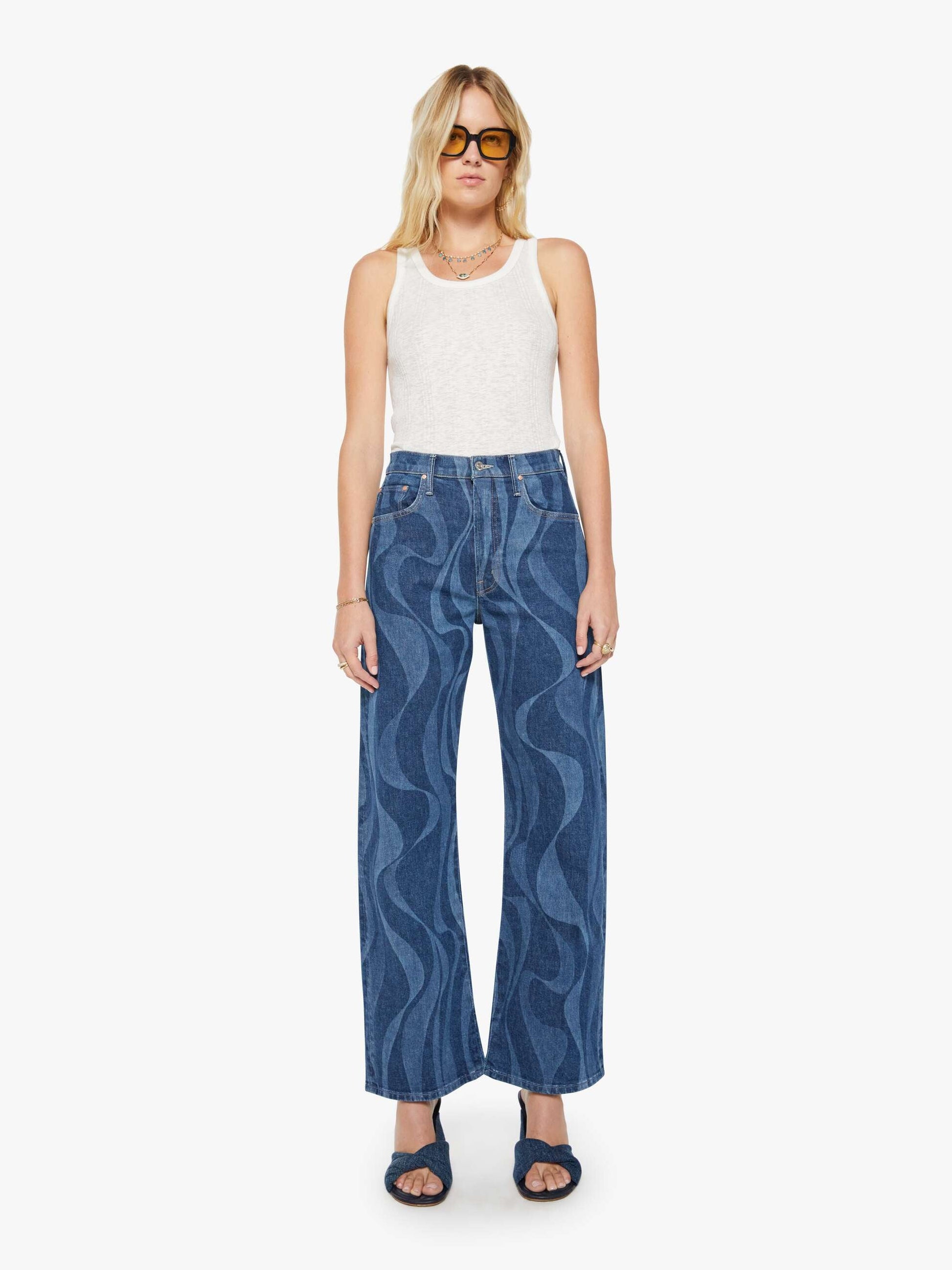 Mother Denim Women The Lasso Sneak