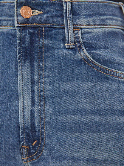 Mother Denim Women PETITES The Lil Hustler Ankle Fray