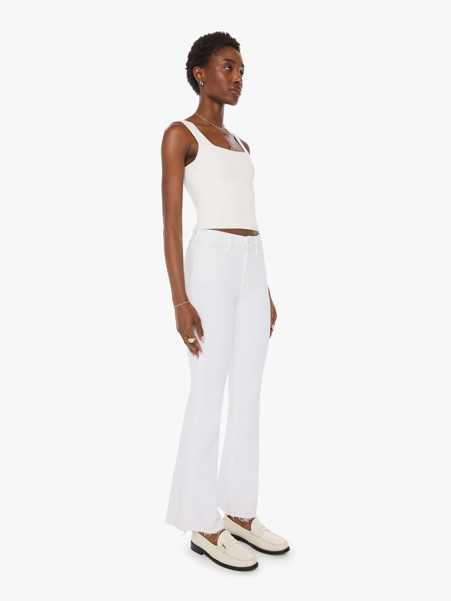 Mother Denim Women The Weekender Fray