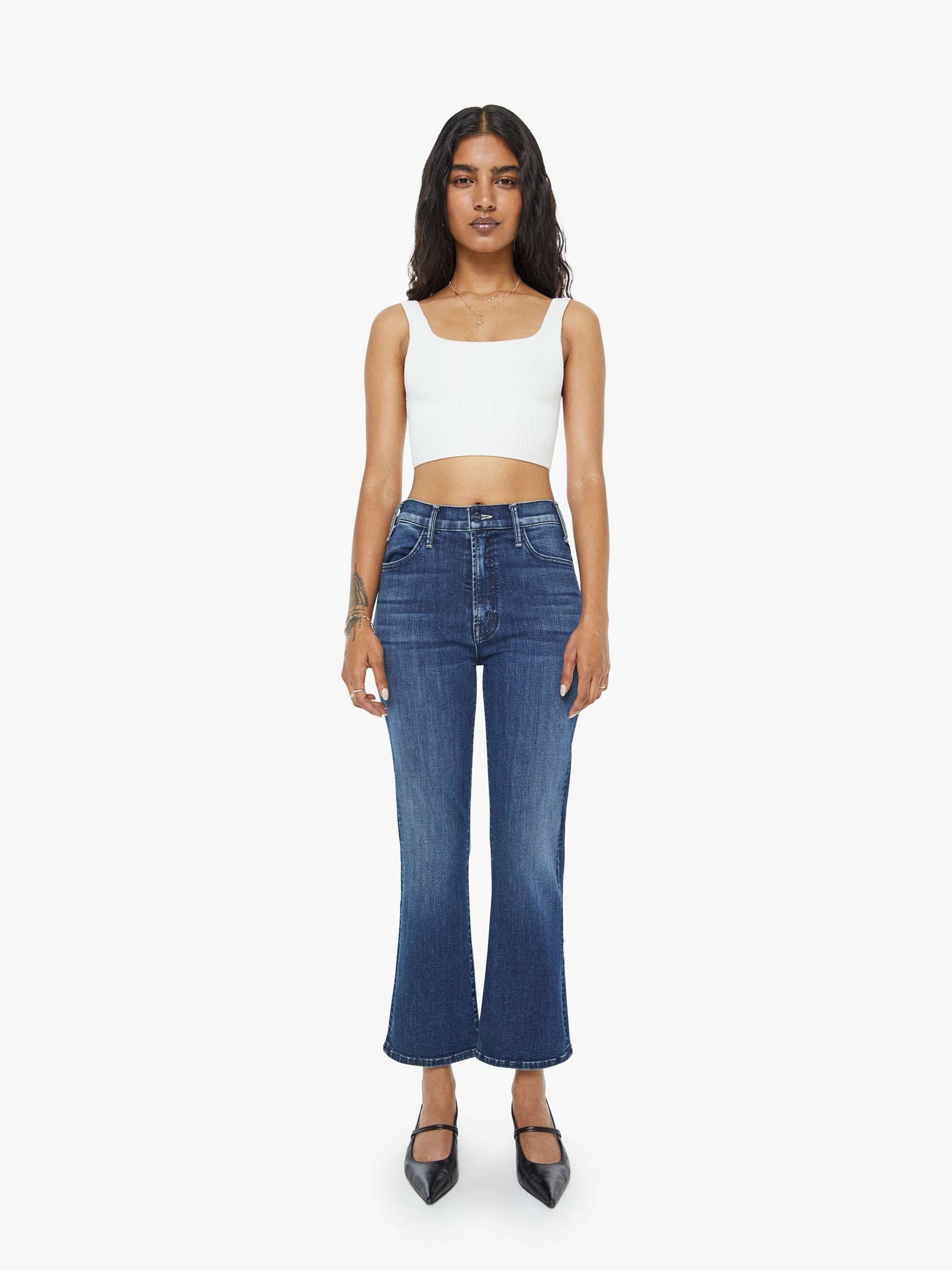 Mother Denim Women PETITES The Lil Hustler Ankle