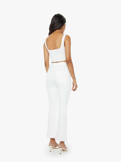 Mother Denim Women PETITES The Lil Hustler Ankle Fray