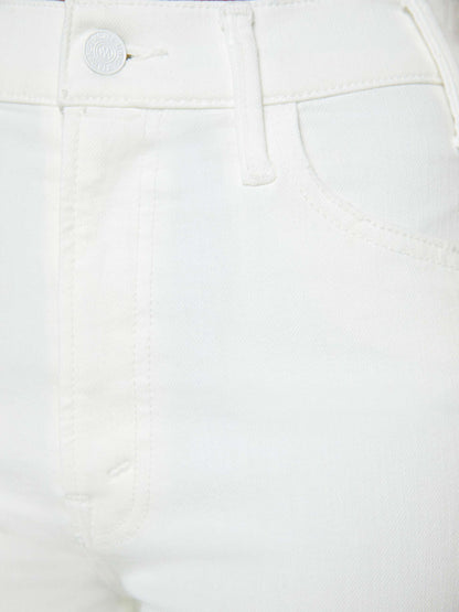 Mother Denim Women PETITES The Lil Hustler Ankle Fray