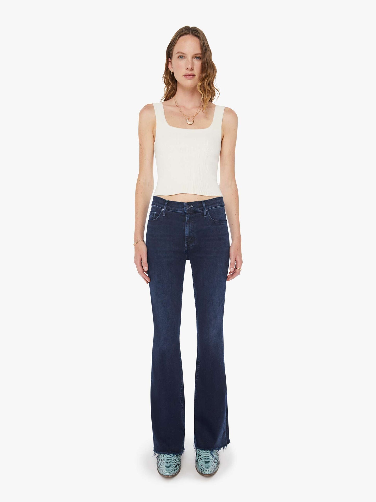 Mother Denim Women The Weekender Fray