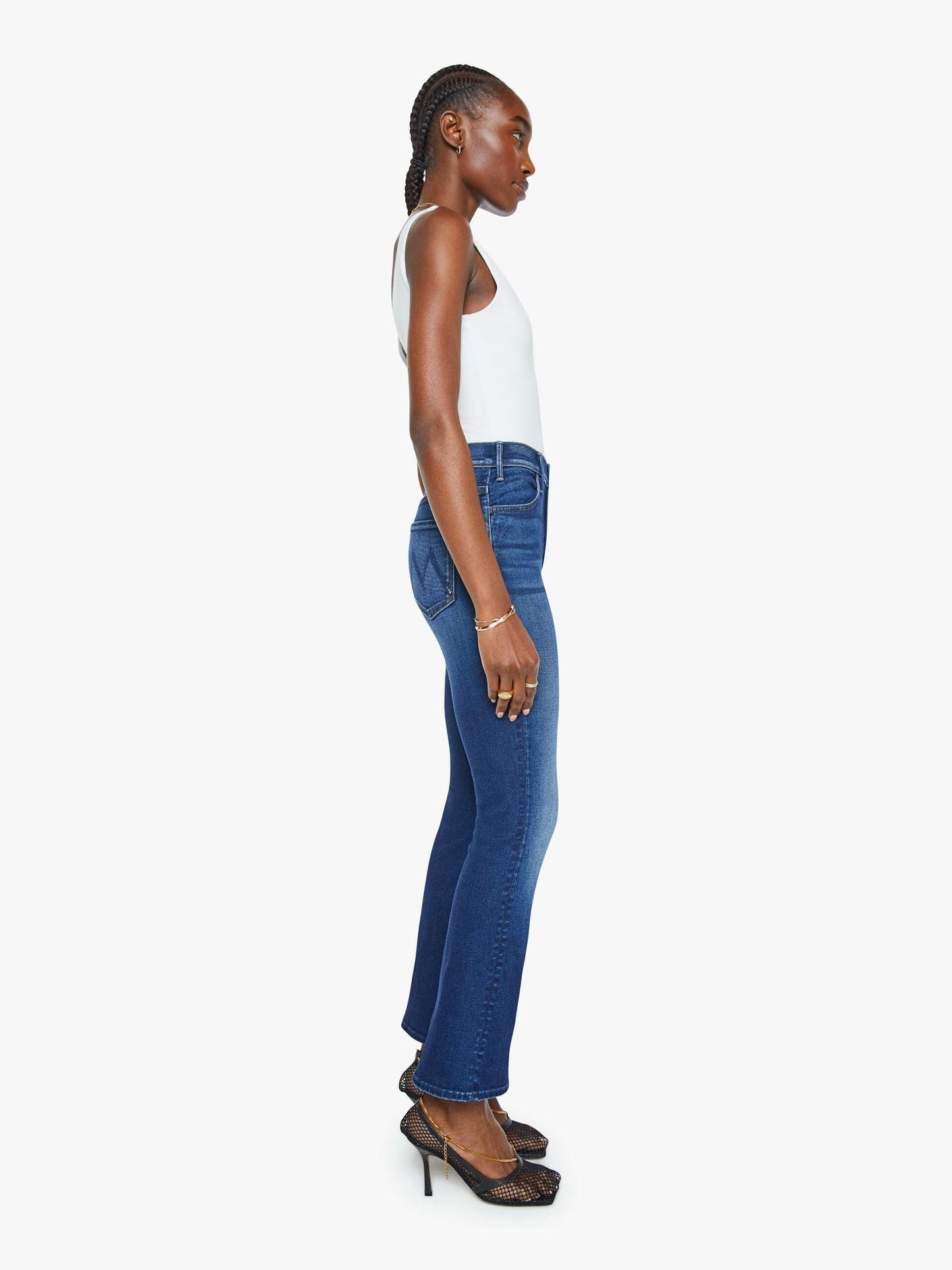 Mother Denim Women The Hustler Ankle