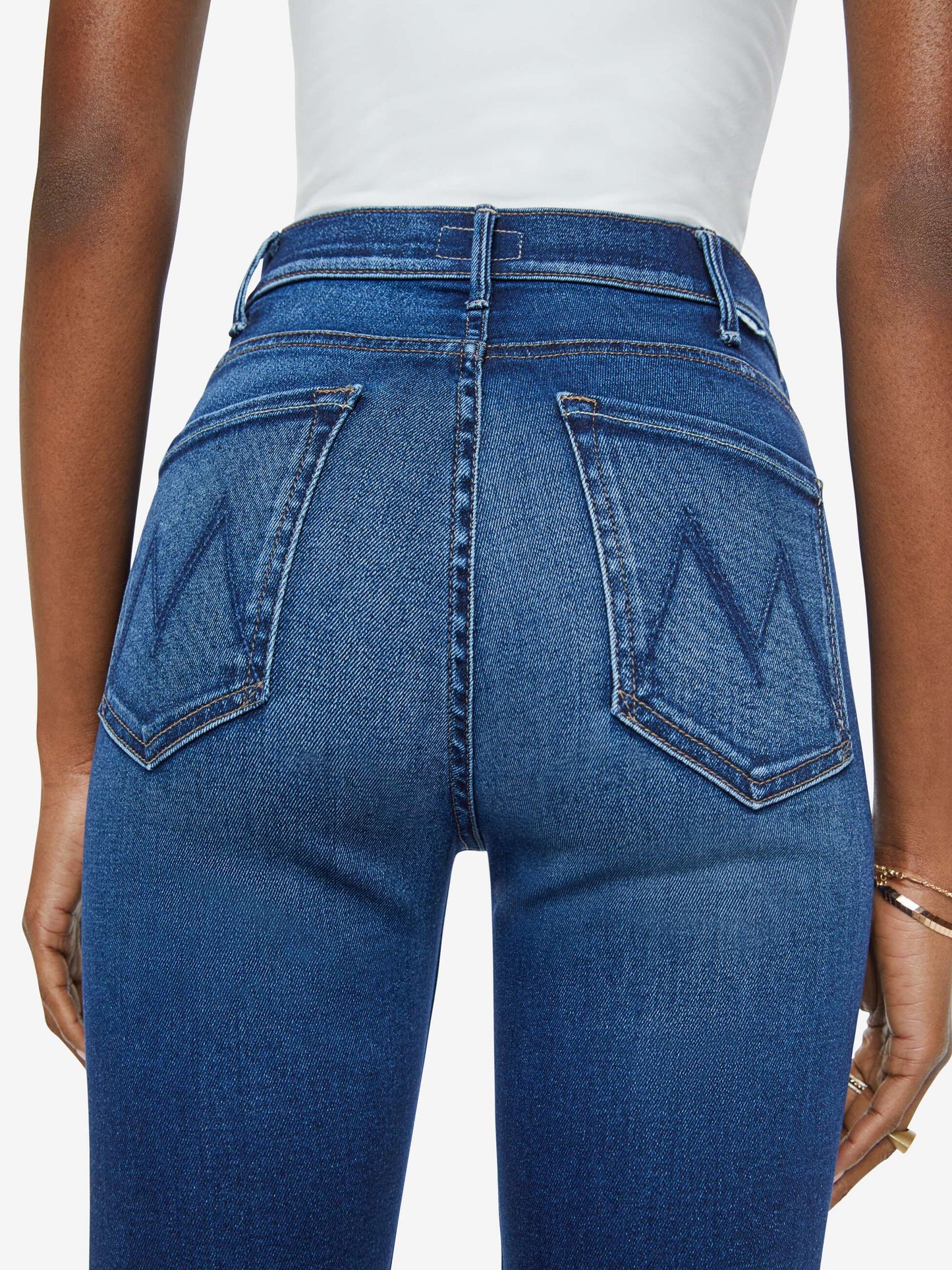 Mother Denim Women The Hustler Ankle