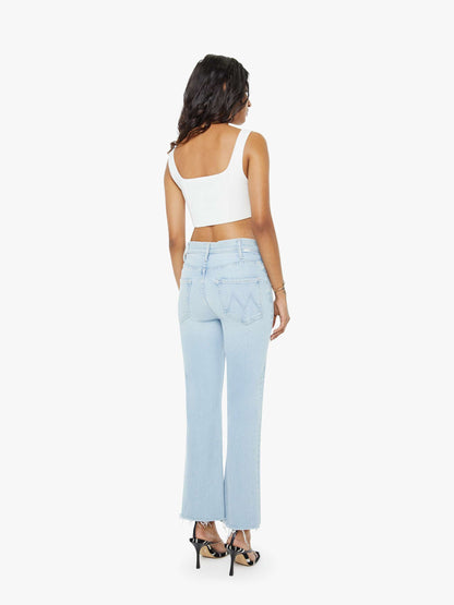 Mother Denim Women PETITES The Lil Hustler Ankle Fray