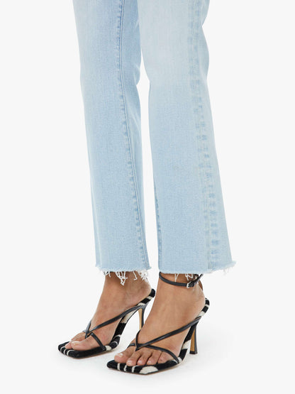 Mother Denim Women PETITES The Lil Hustler Ankle Fray