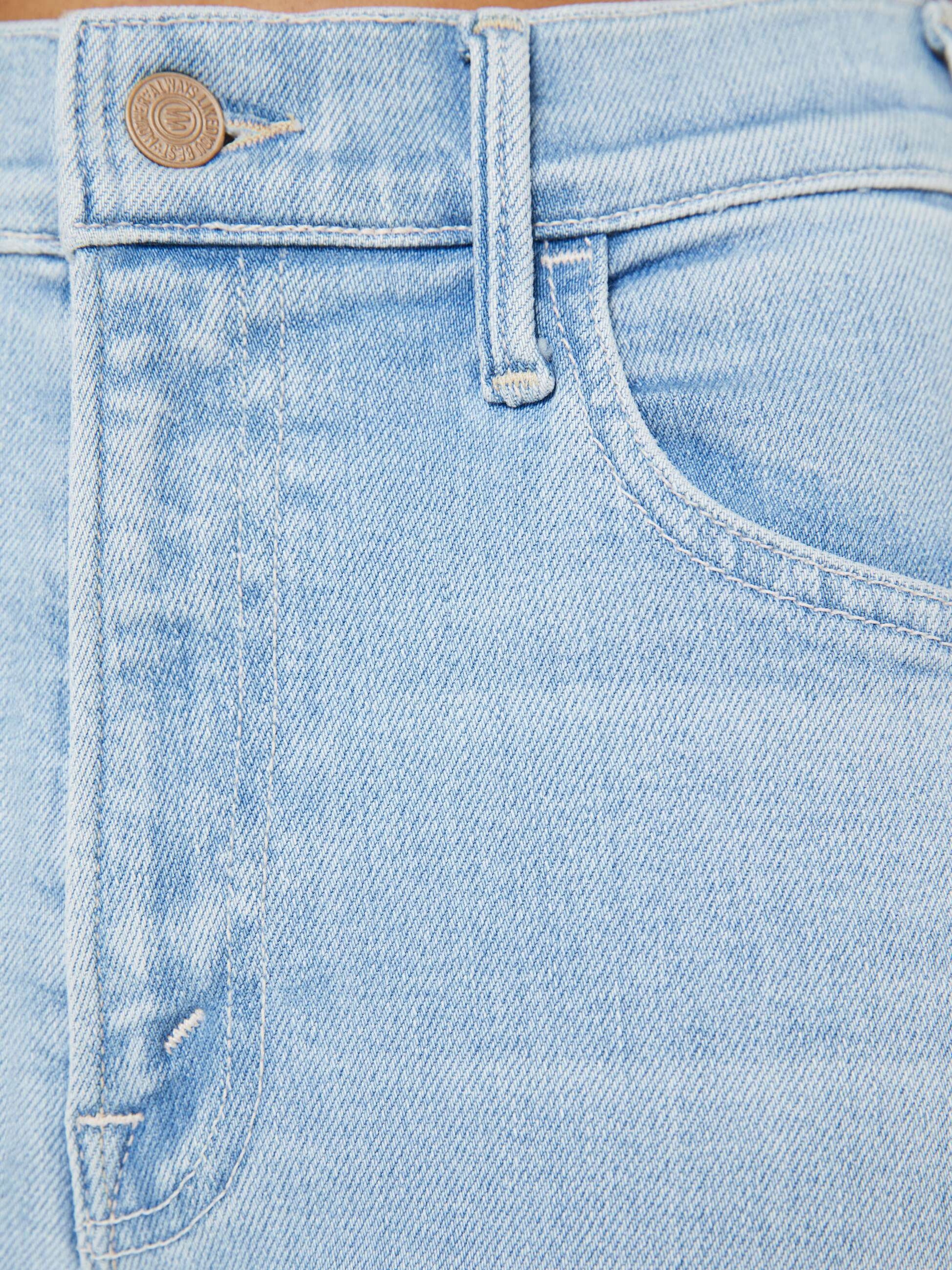 Mother Denim Women PETITES The Lil Hustler Ankle Fray