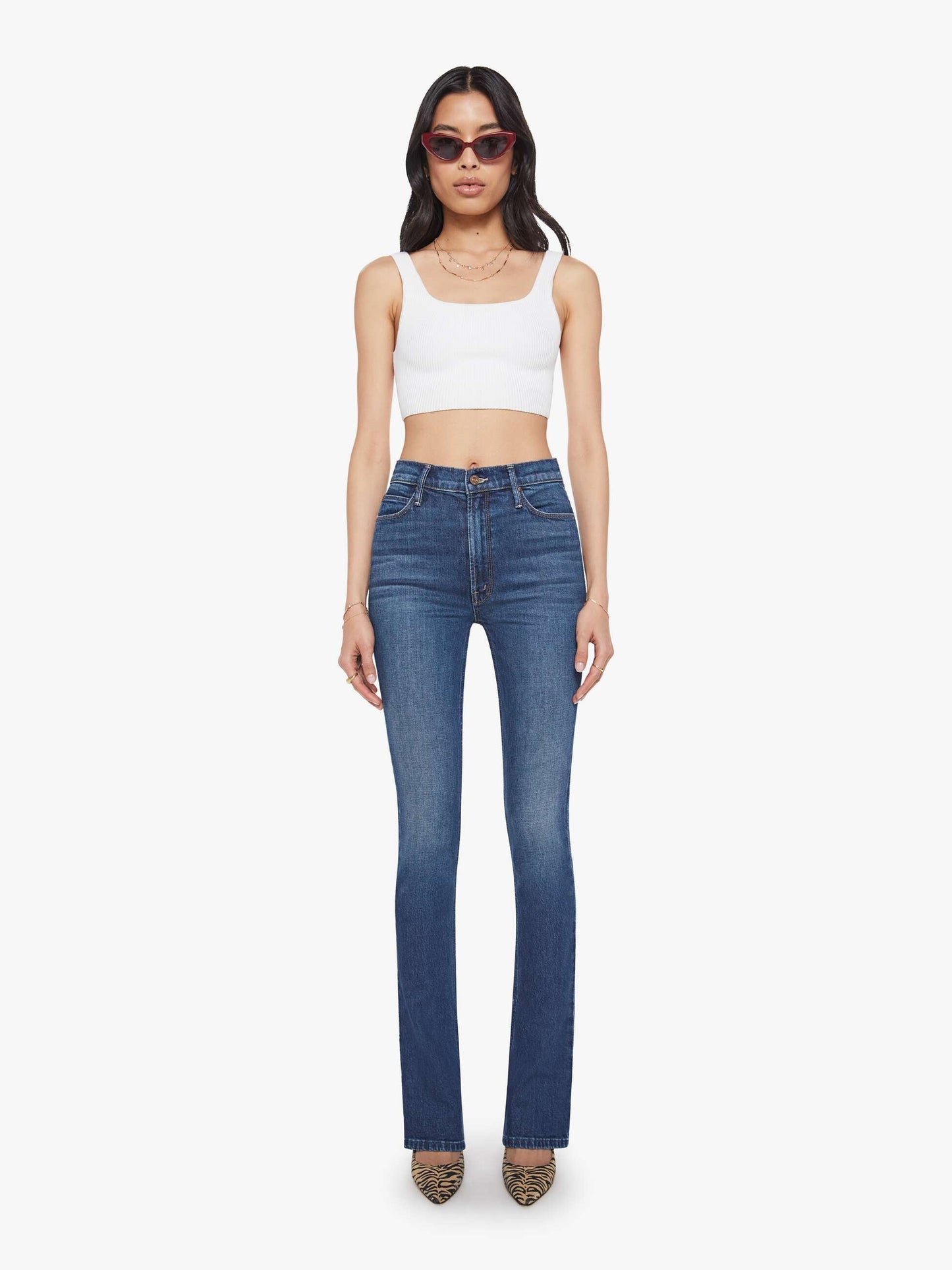 Mother Denim Women High Waisted Runaway