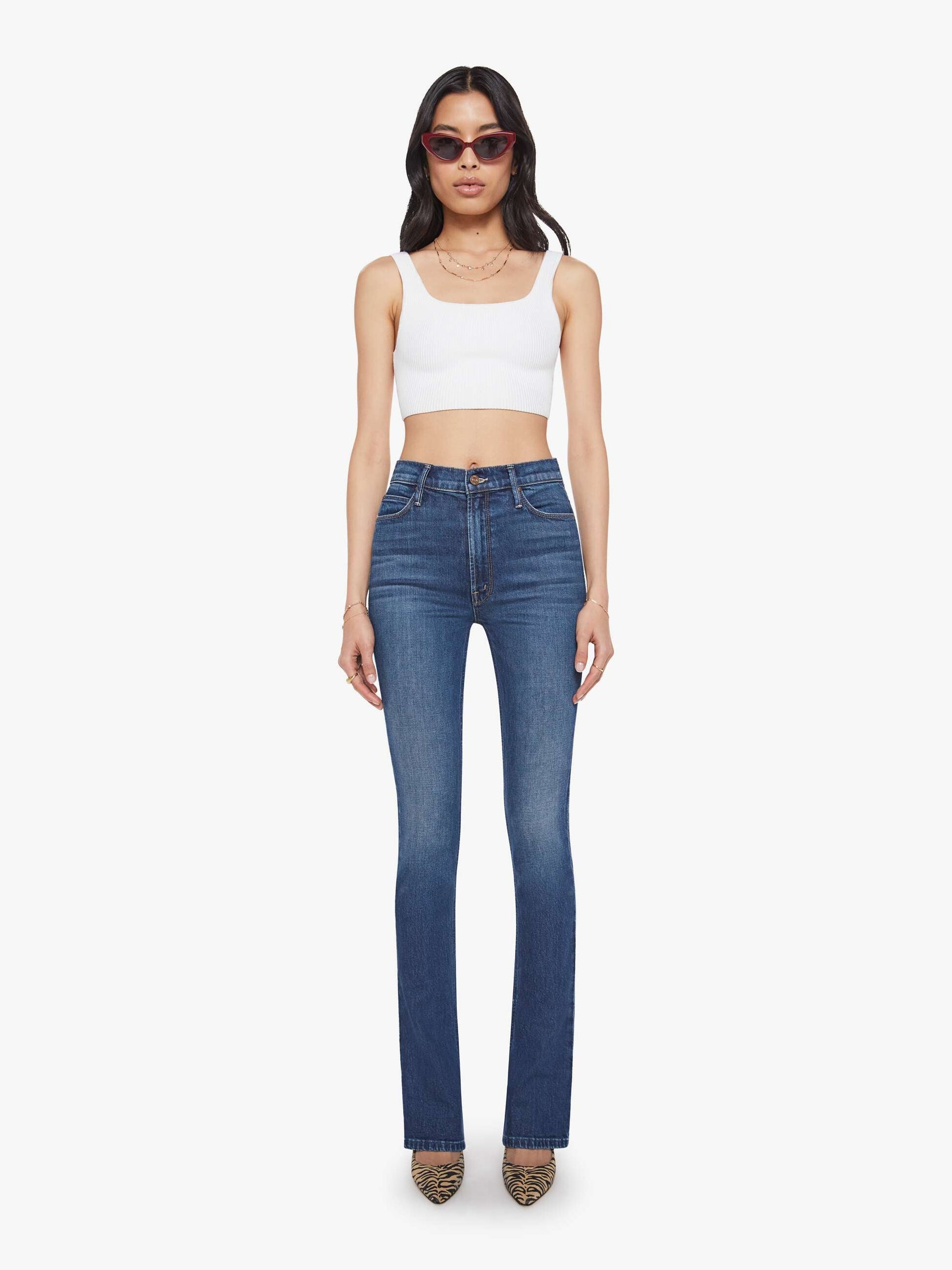 Mother Denim Women High Waisted Runaway