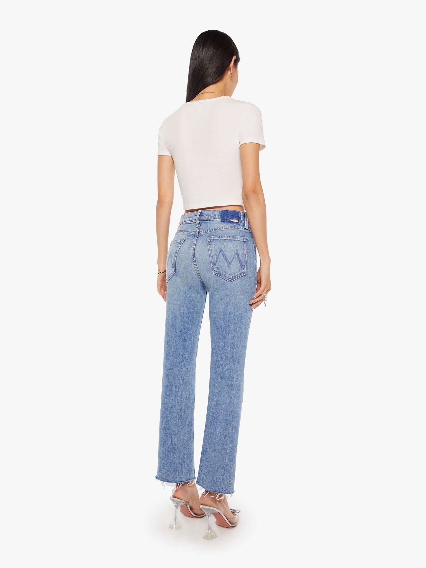 Mother Denim Women THE TRIPPER FLOOD FRAY LEFT IN THE DUST