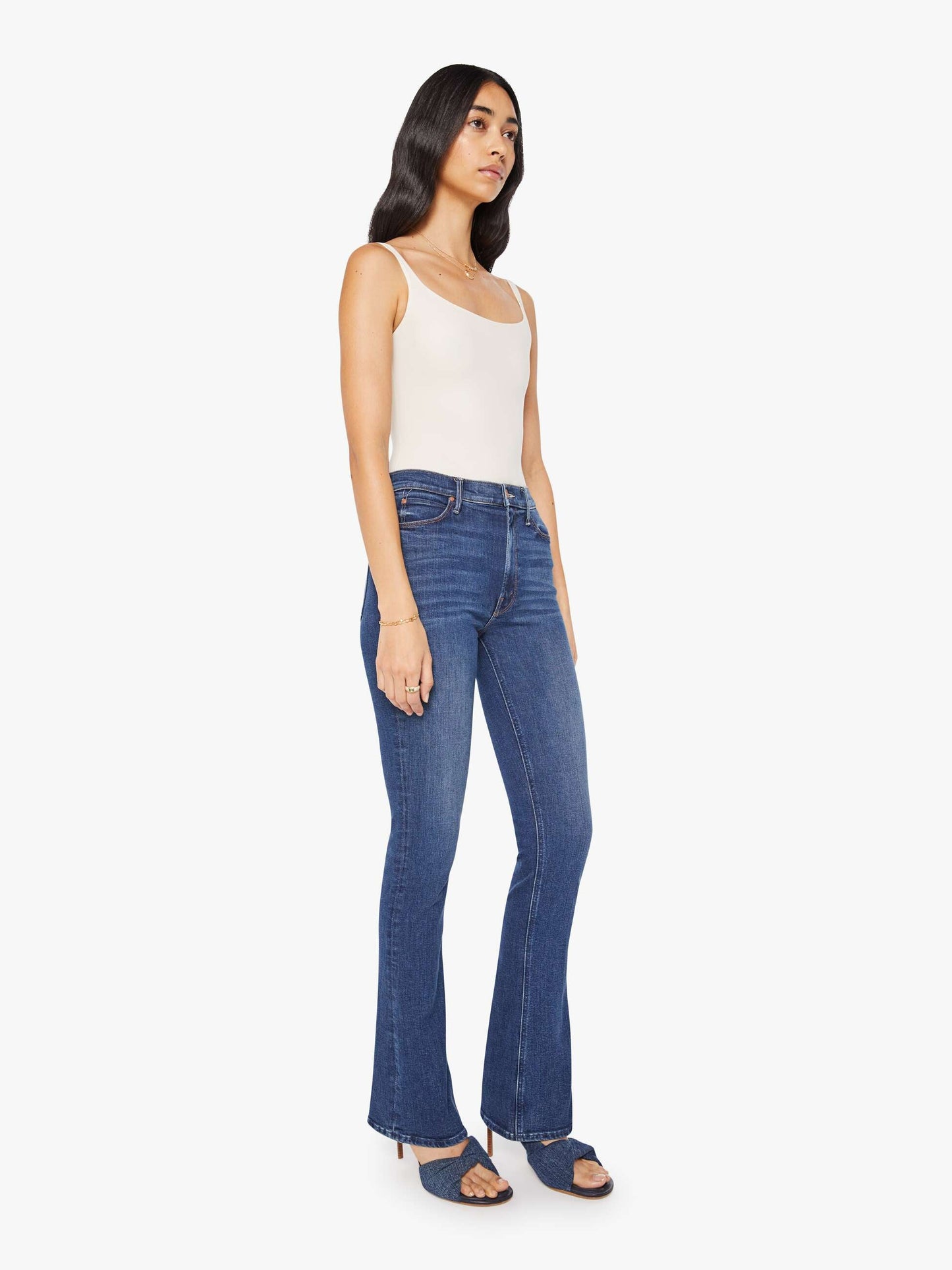 Mother Denim Women High Waisted Runaway