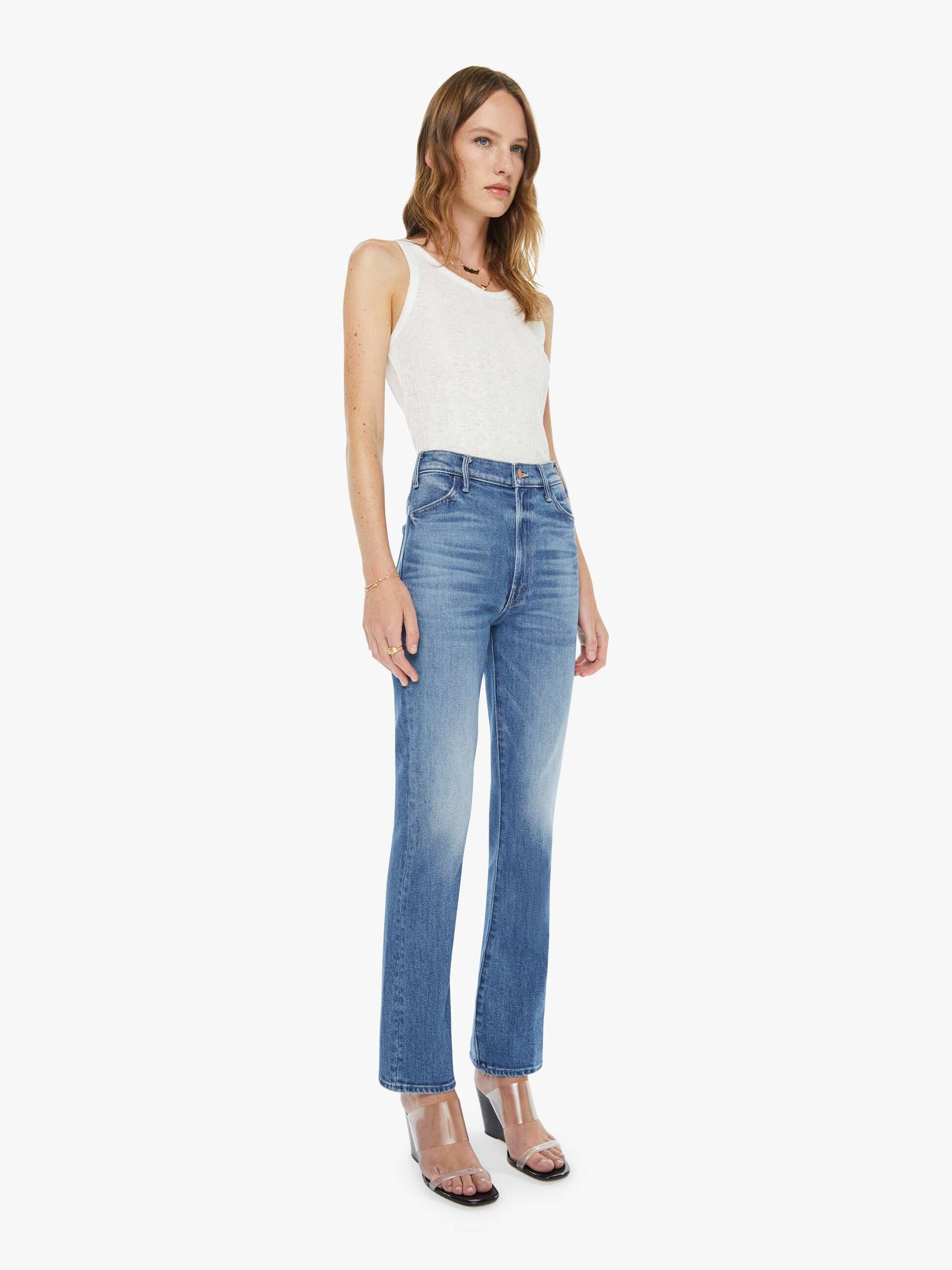 Mother Denim Women The Hustler Flood