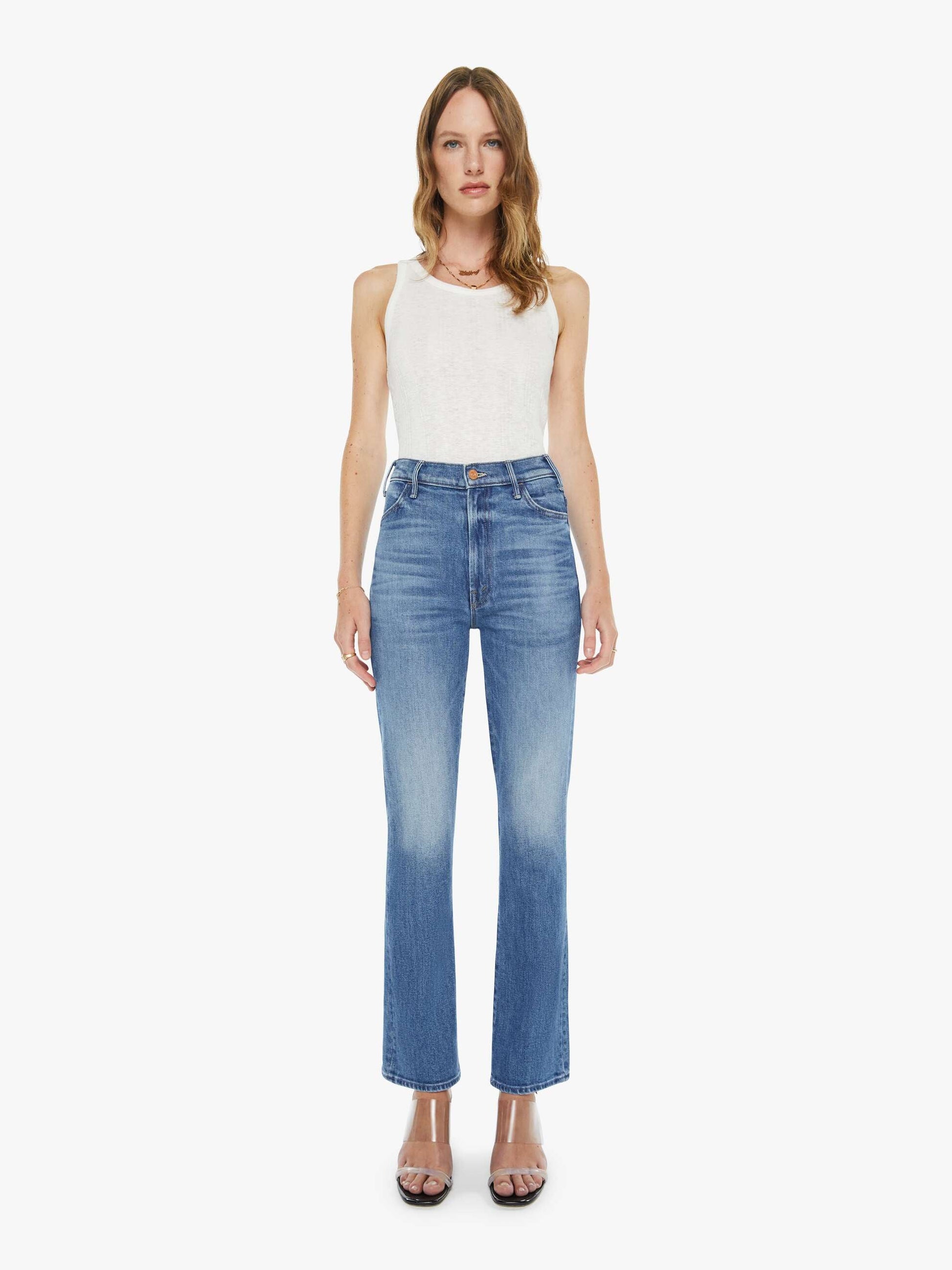 Mother Denim Women The Hustler Flood