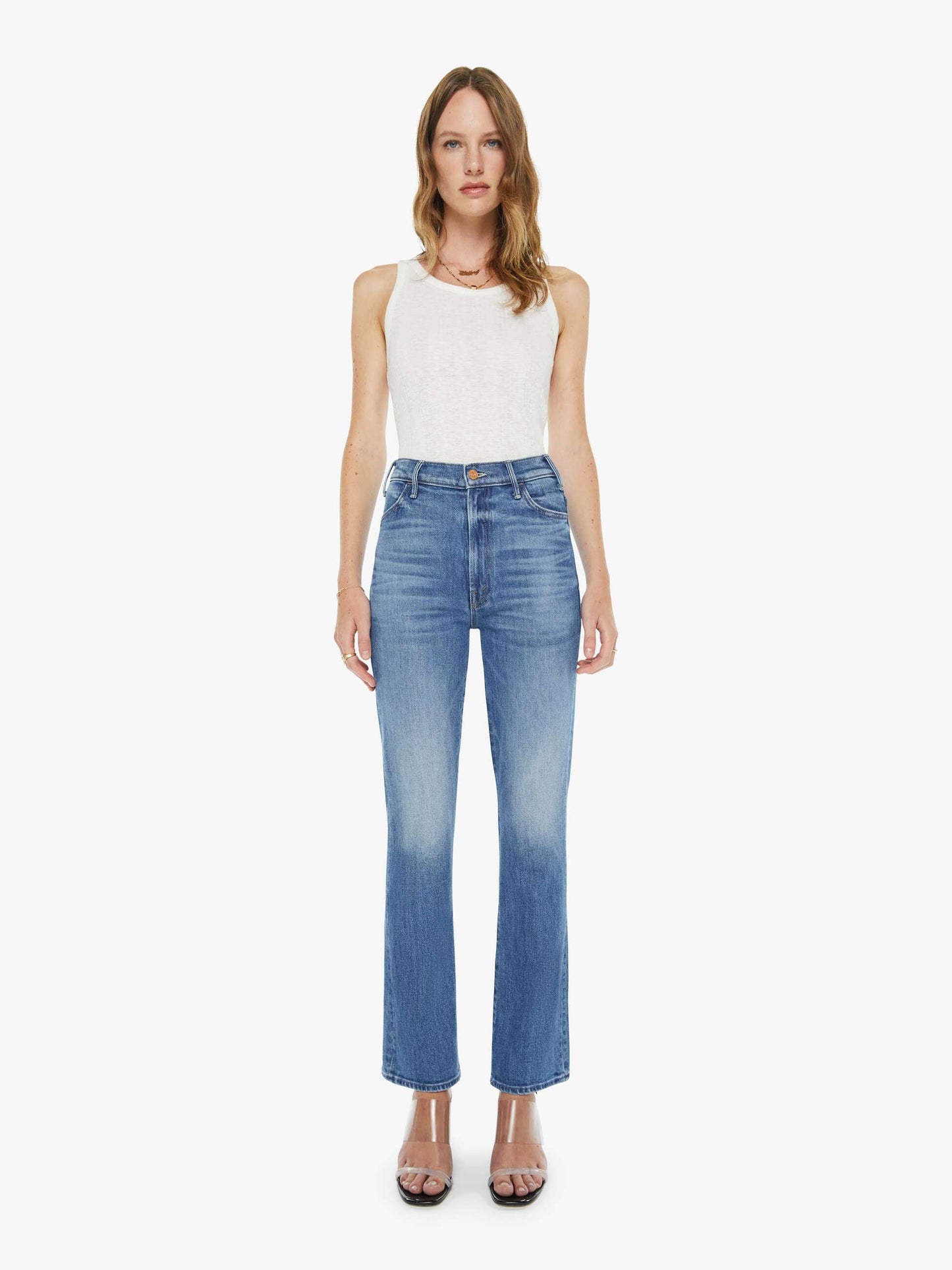 Mother Denim Women The Hustler Flood
