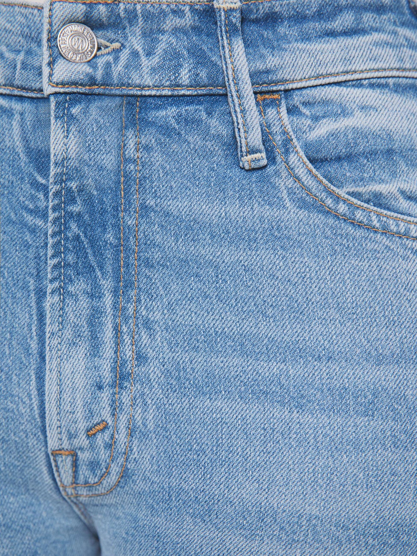 Mother Denim Women PETITES The Lil Hustler Ankle Fray