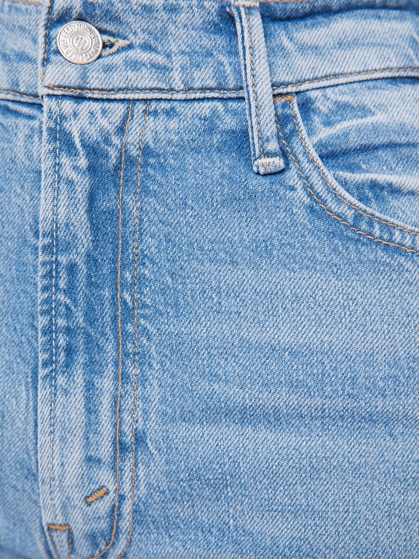 Mother Denim Women The Hustler Ankle Fray