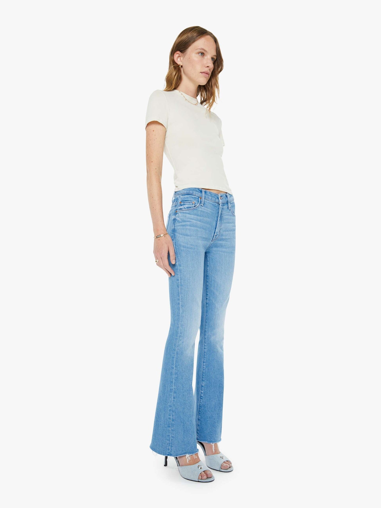 Mother Denim Women The Weekender Fray