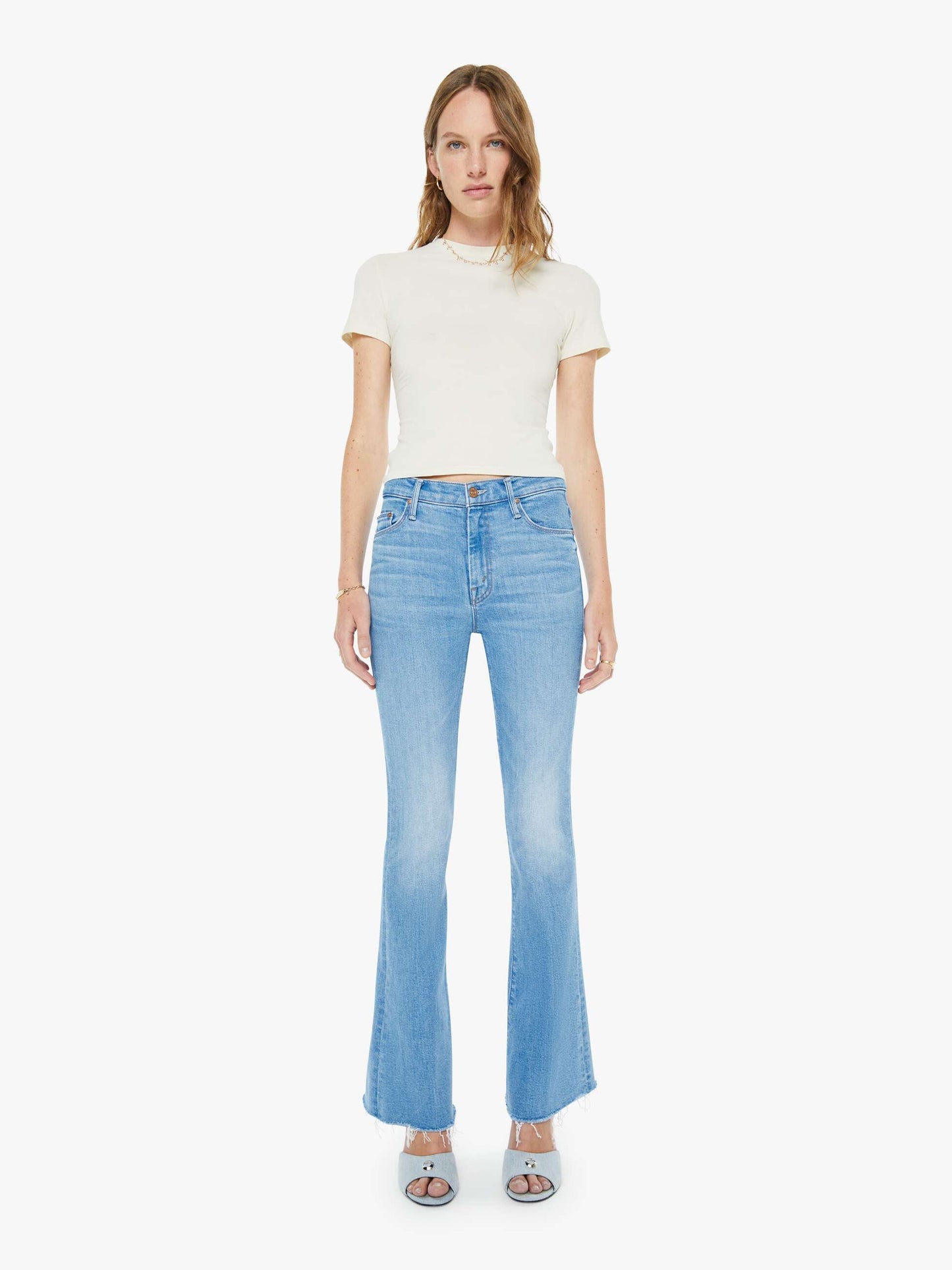 Mother Denim Women The Weekender Fray
