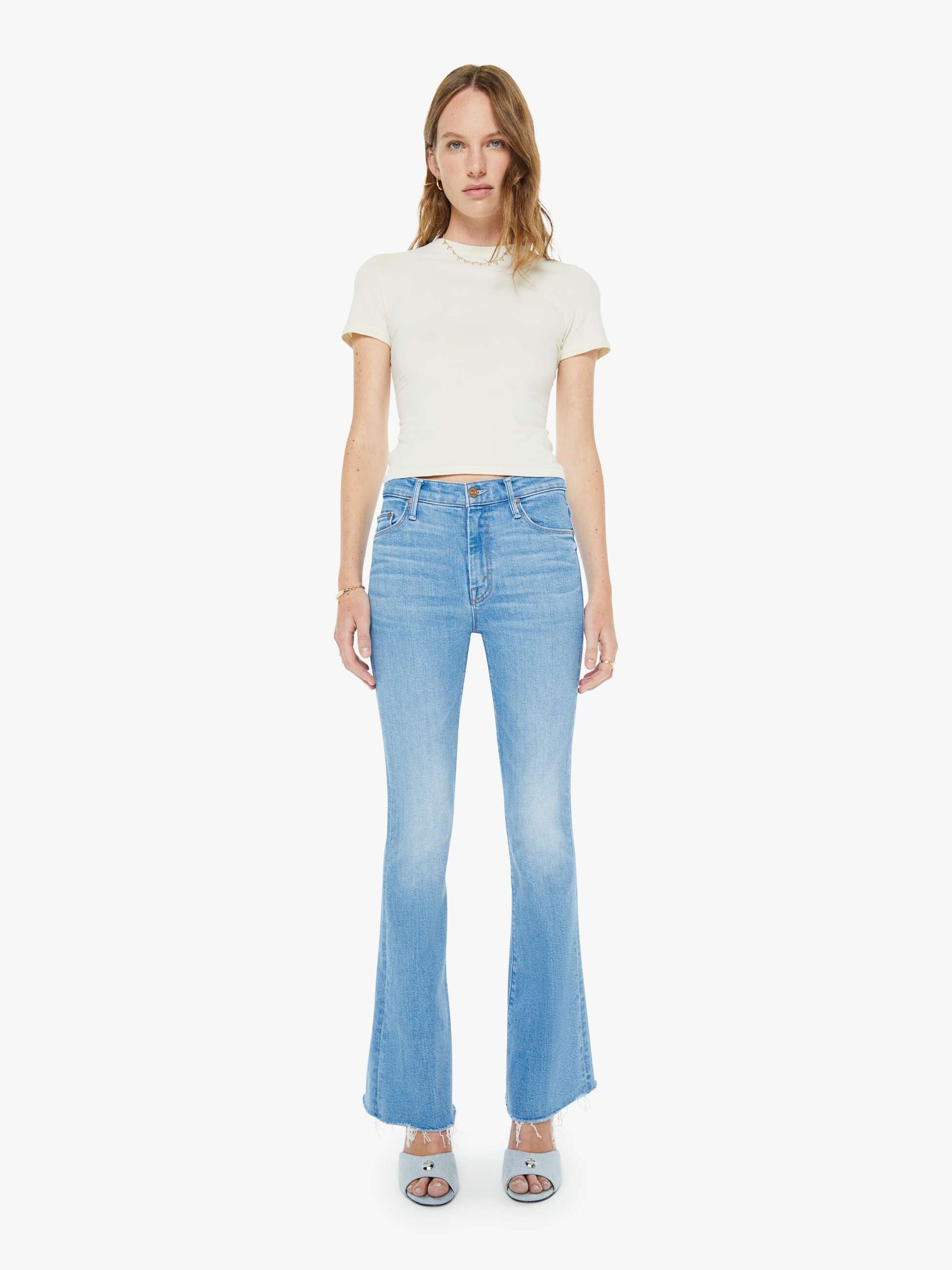 Mother Denim Women The Weekender Fray