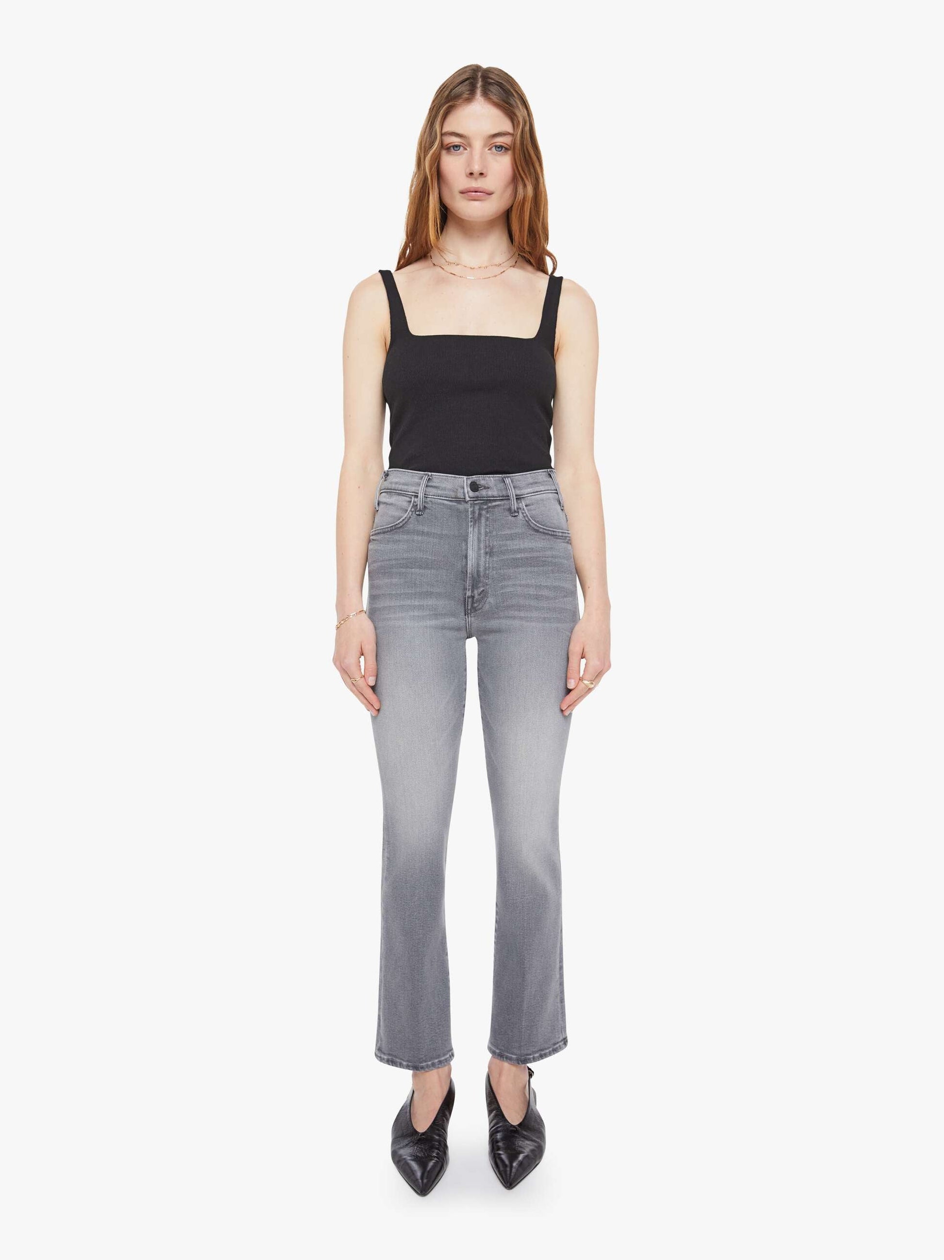 Mother Denim Women The Hustler Ankle