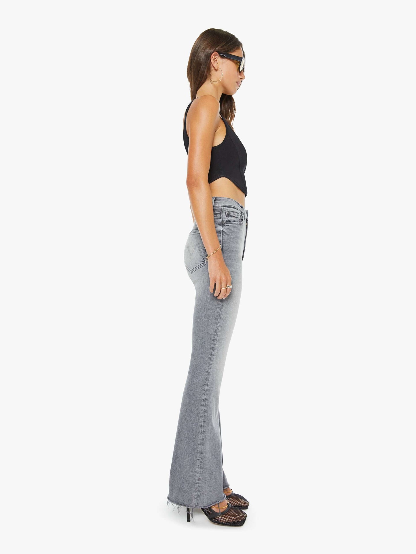Mother Denim Women High Waisted Weekender Fray