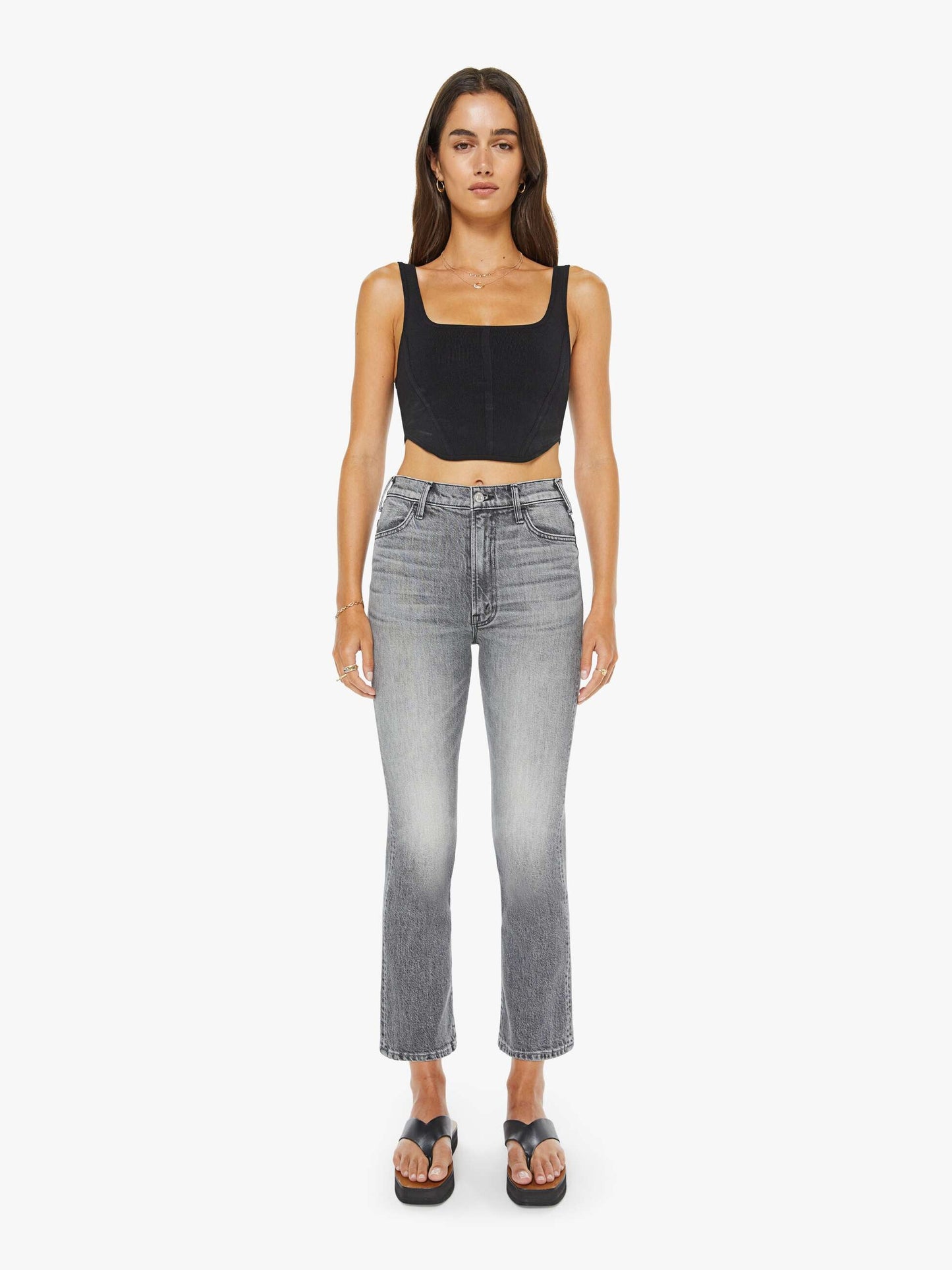 Mother Denim Women The Hustler Ankle