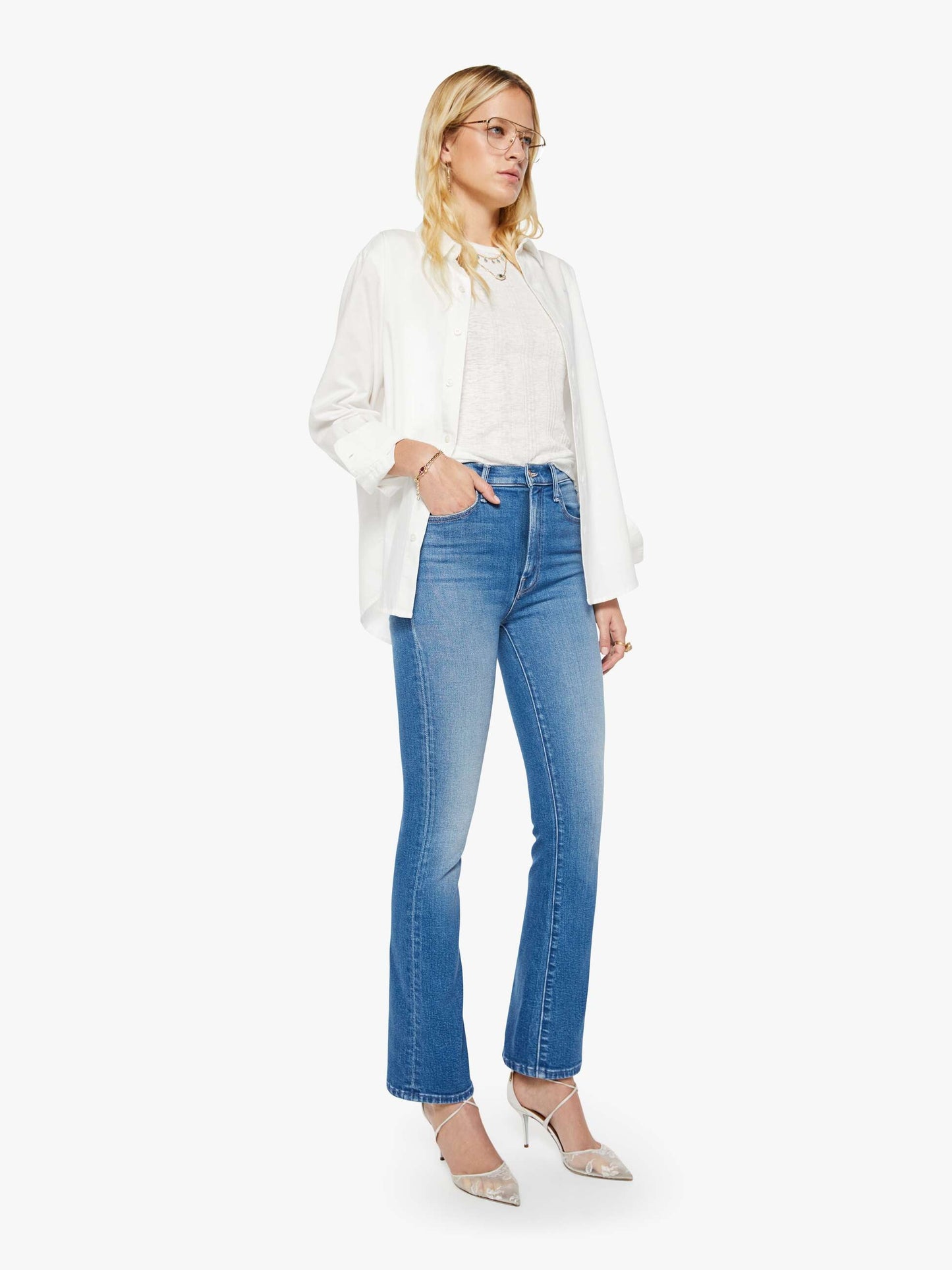 Mother Denim Women The Hustler Skimp