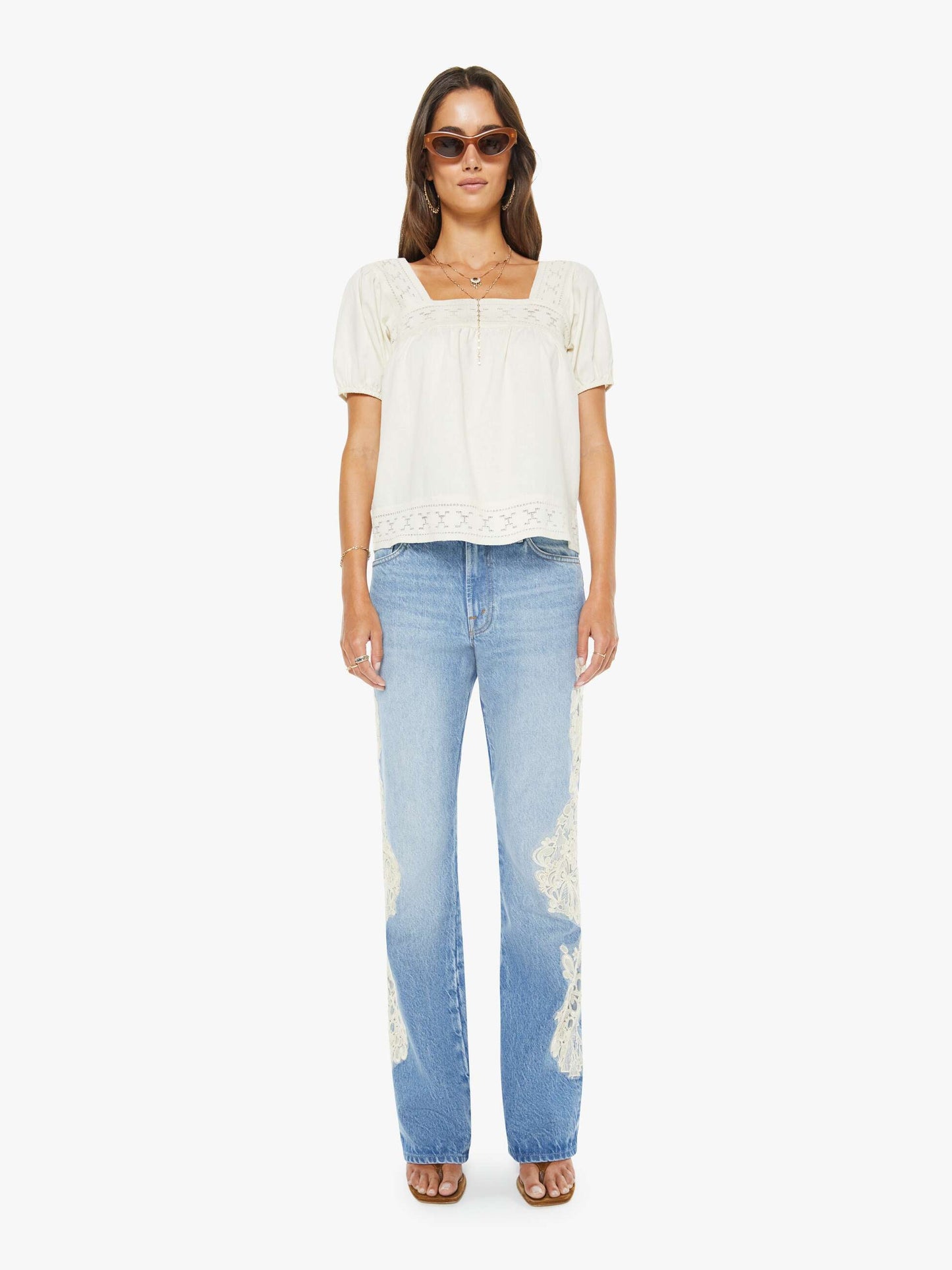 Mother Denim Women SNACKS! The Chomp Heel