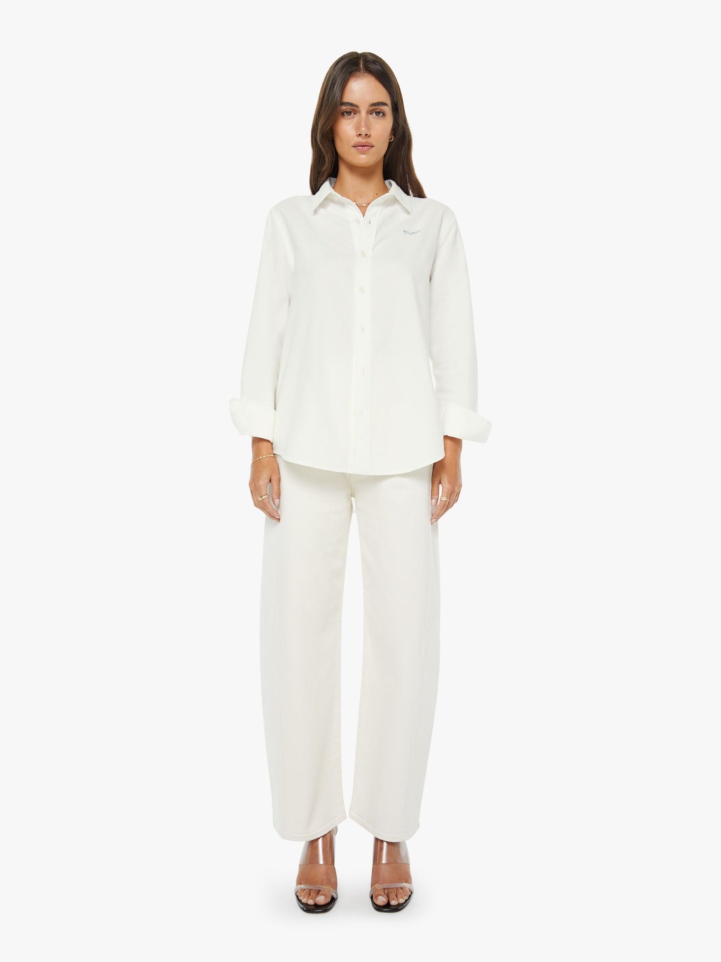 Mother Denim Women The Insider Crop Step Fray