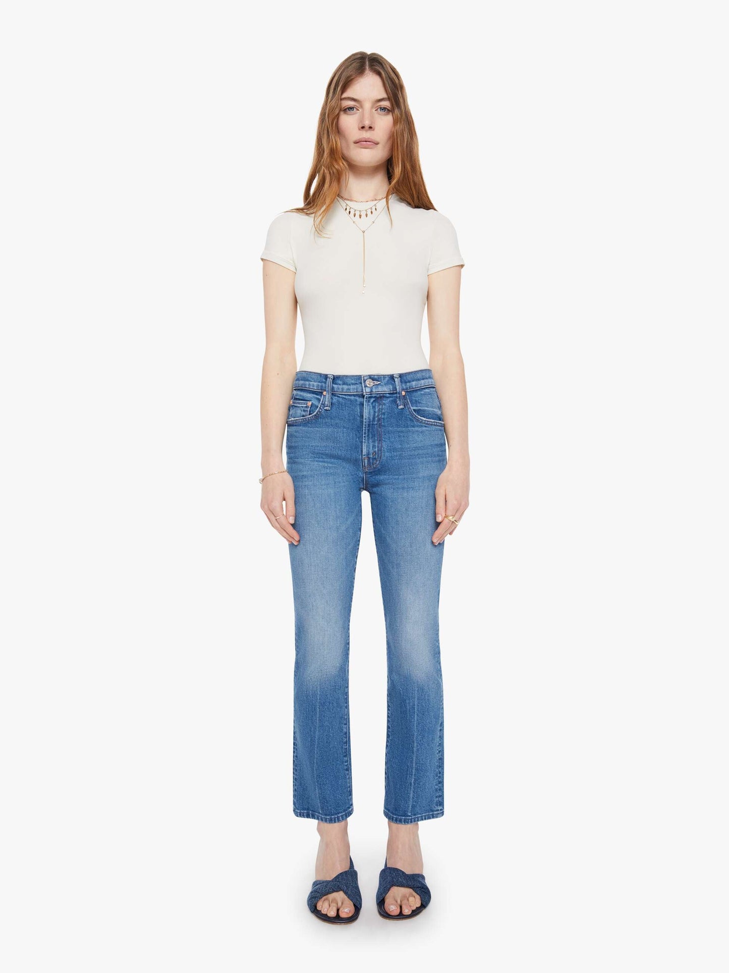 Mother Denim Women The Insider Ankle
