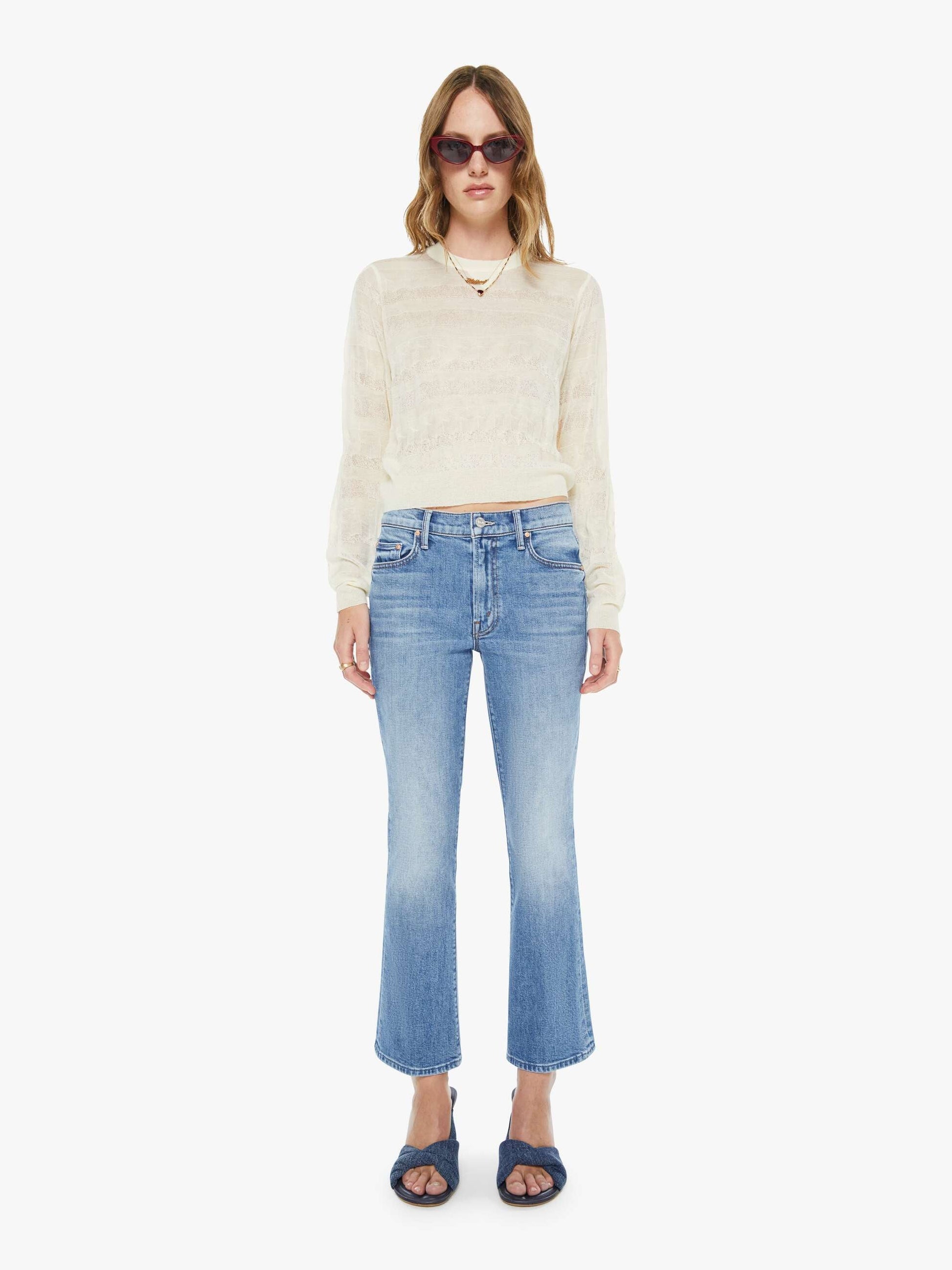 Mother Denim Women The Outsider Flood
