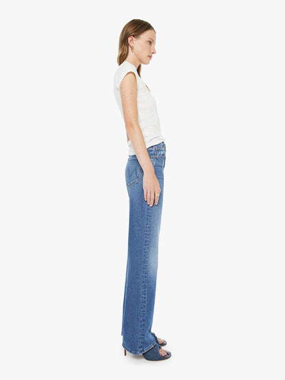 Mother Denim Women High Waisted Bookie Sneak