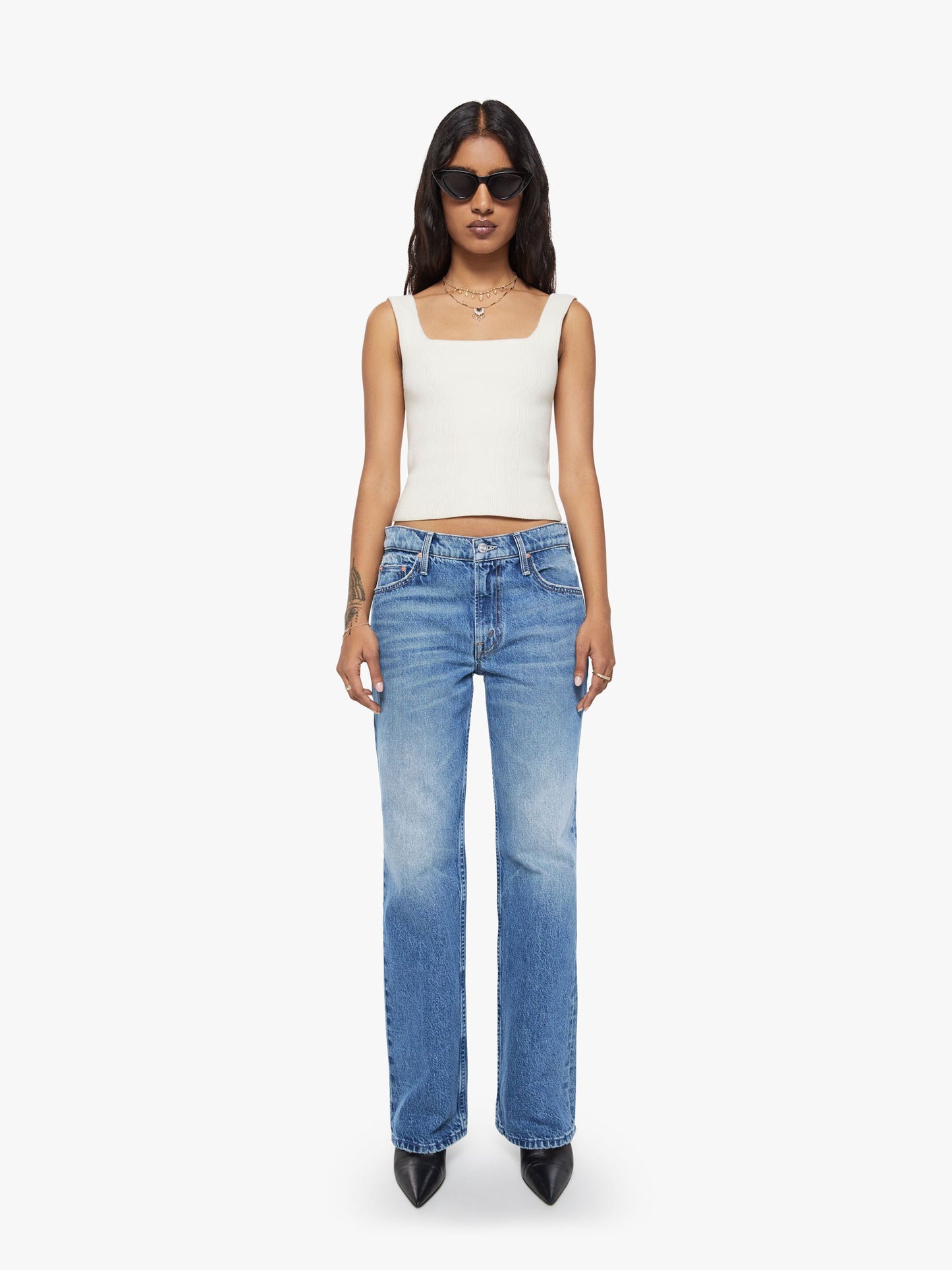 Mother Denim Women PETITES The Lil Reifler