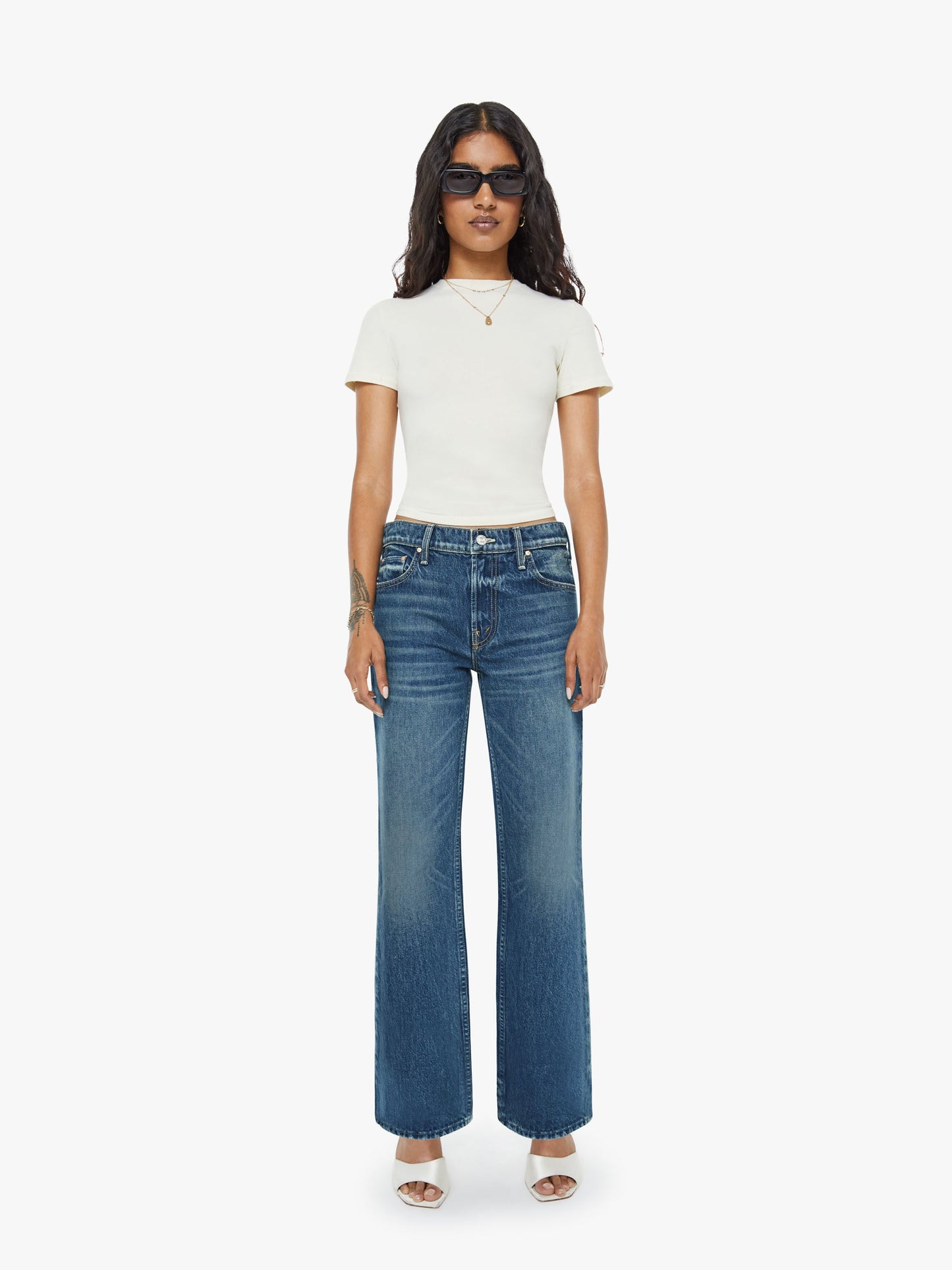 Mother Denim Women PETITES The Lil Reifler