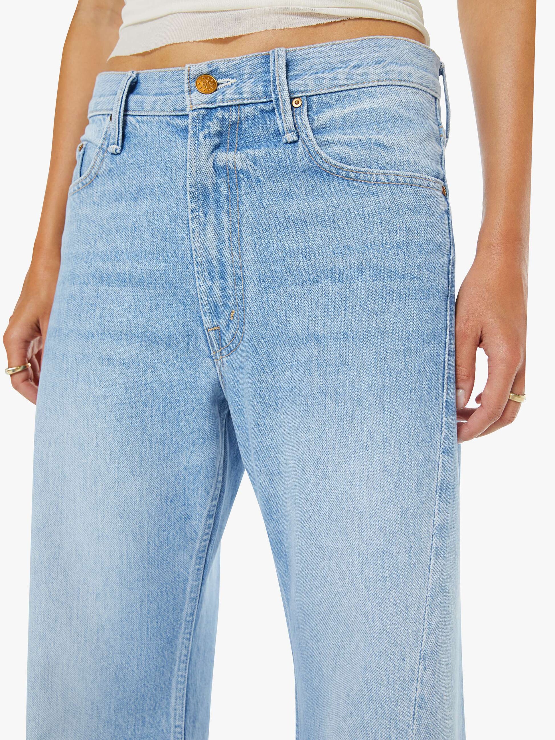 Mother Denim Women SNACKS! The Lemon Twist Sneak