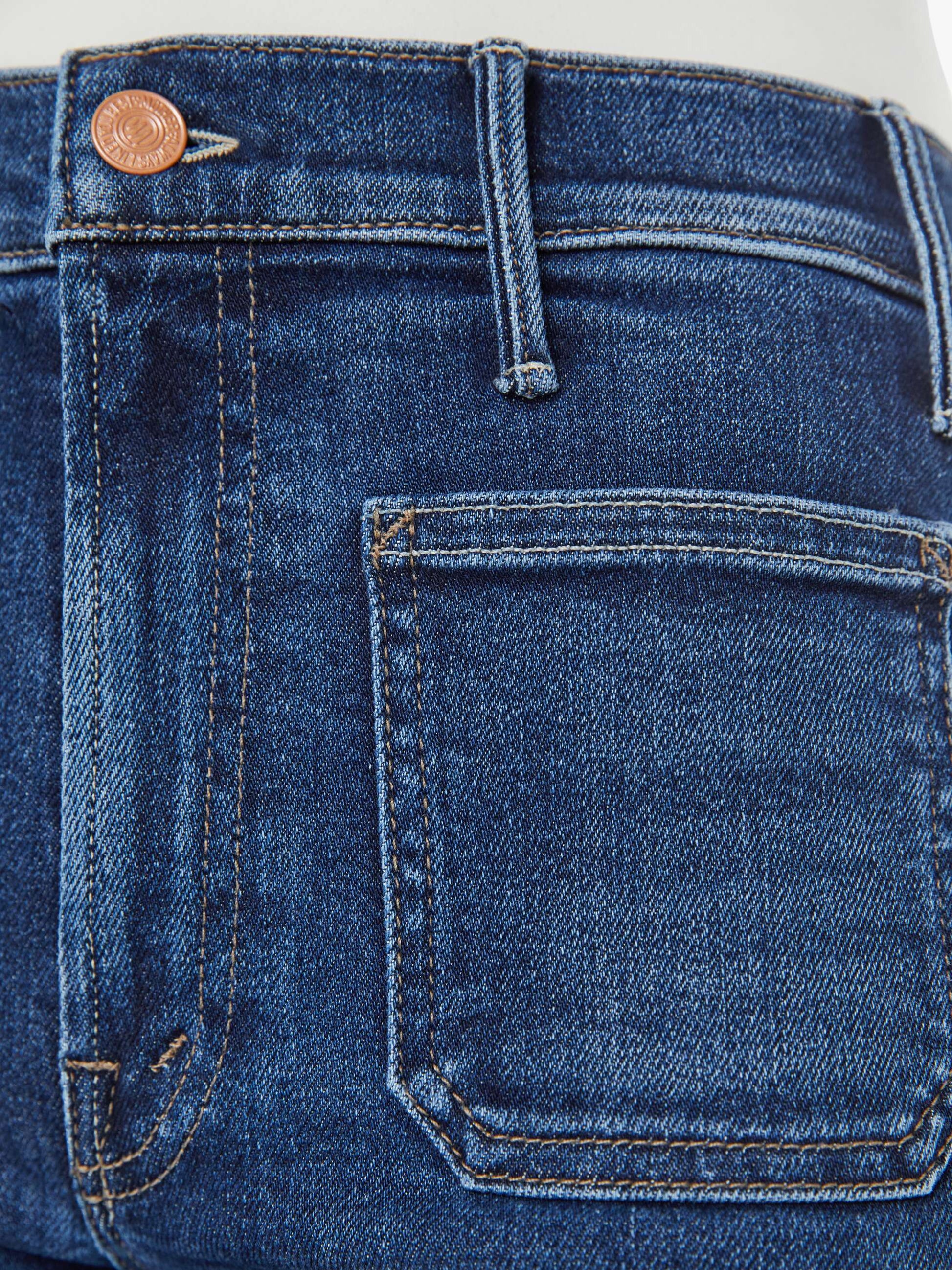 Mother Denim Women PETITES The Lil Hustler Roller Patch Pocket Skimp