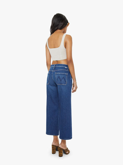 Mother Denim Women PETITES The Lil Patch Pocket Mid Rise Maven Ankle